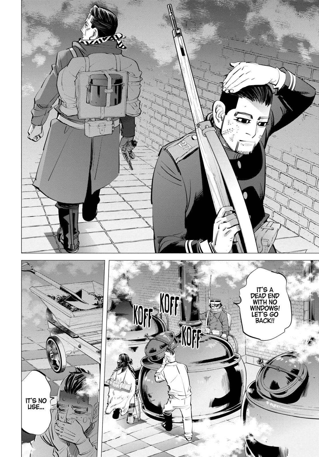 Golden Kamuy chapter 258, page 8