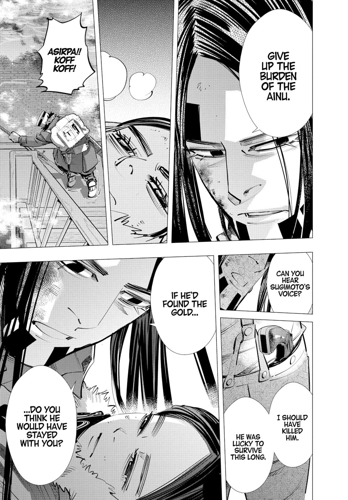 Golden Kamuy chapter 258, page 17