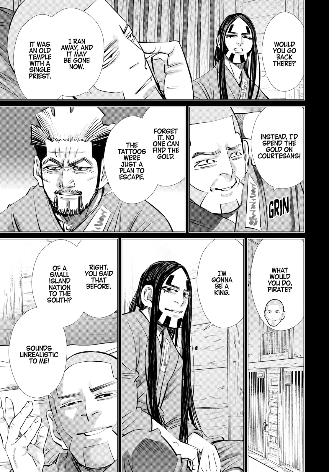 Golden Kamuy chapter 259, page 3