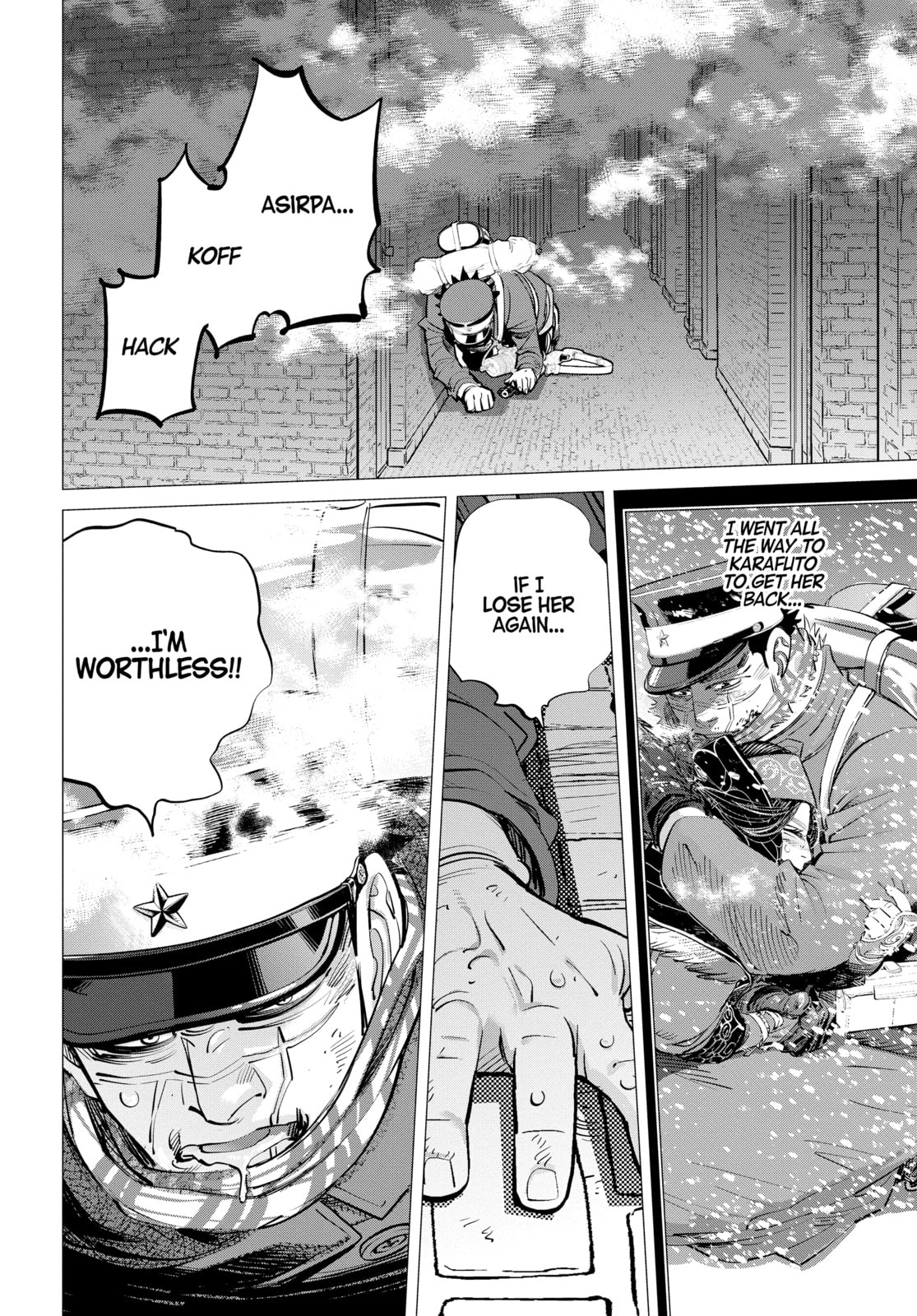 Golden Kamuy chapter 259, page 8