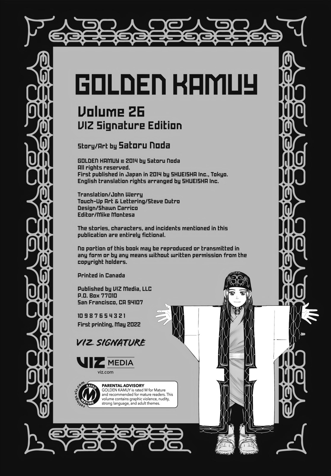 Golden Kamuy chapter 260, page 23