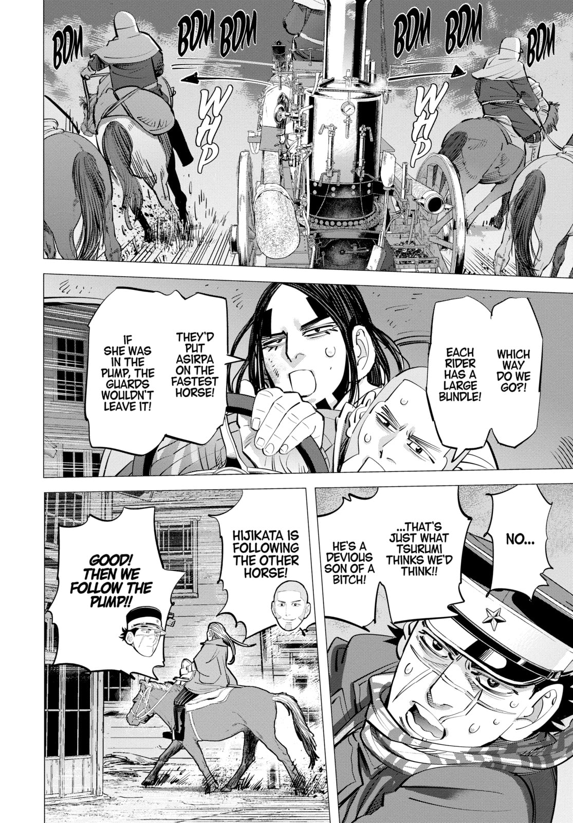 Golden Kamuy chapter 262, page 12
