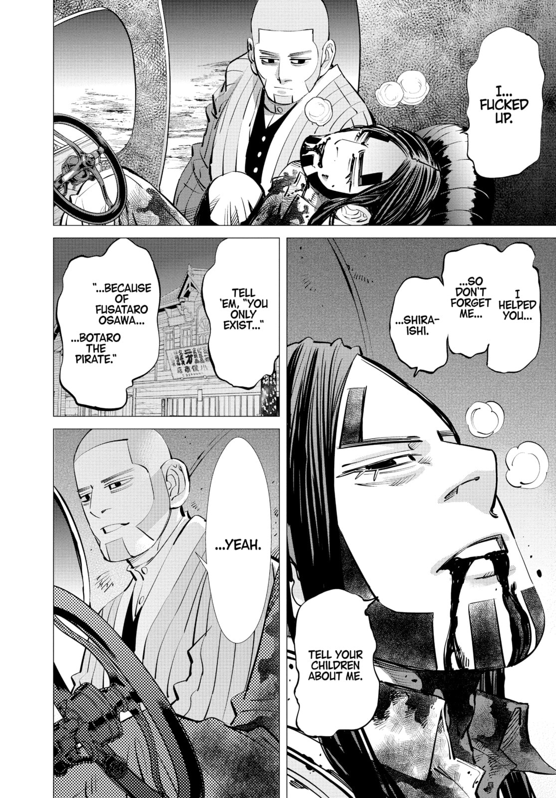 Golden Kamuy chapter 263, page 8