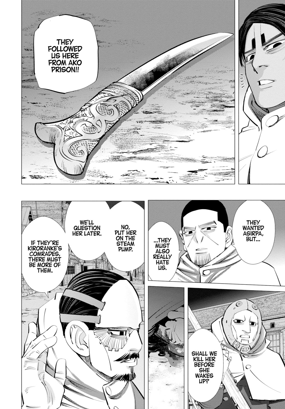 Golden Kamuy chapter 264, page 10