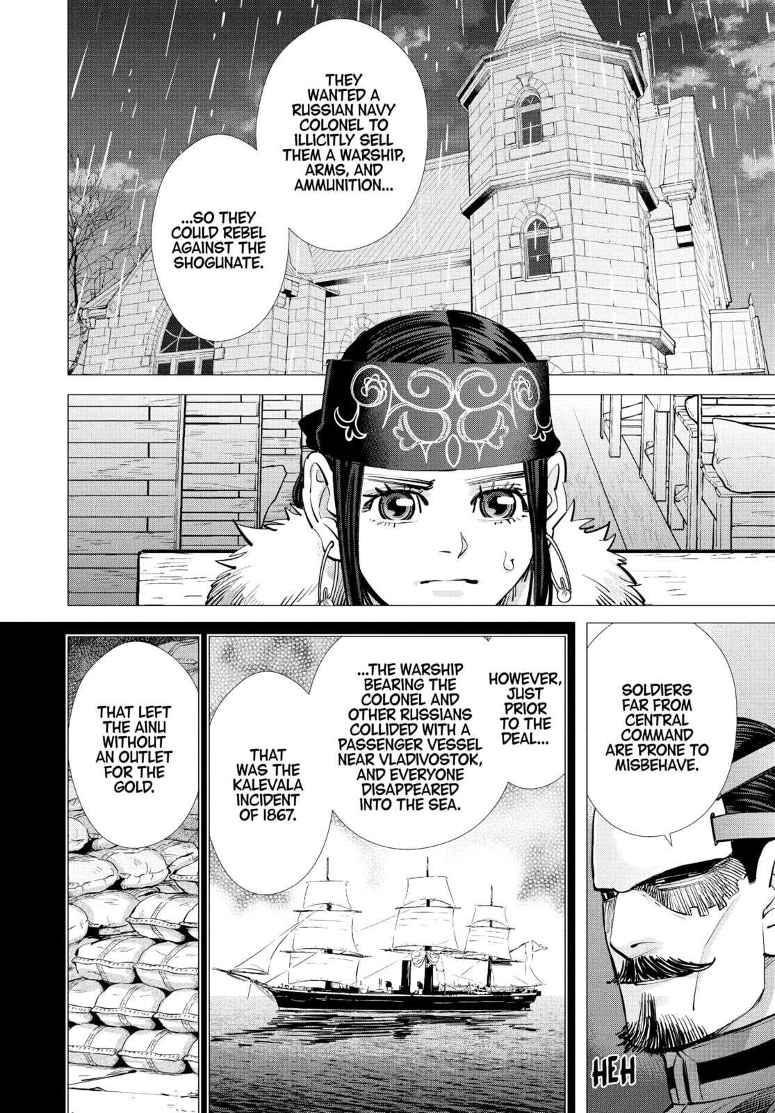 Golden Kamuy chapter 266, page 8