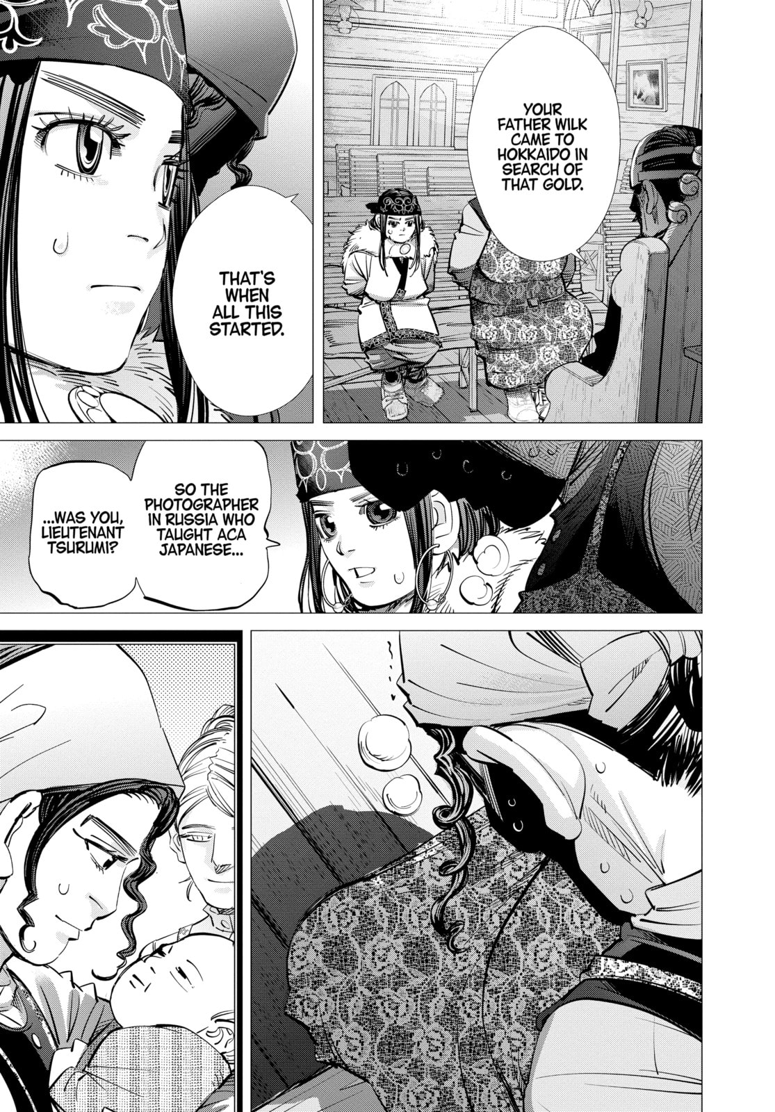 Golden Kamuy chapter 266, page 9