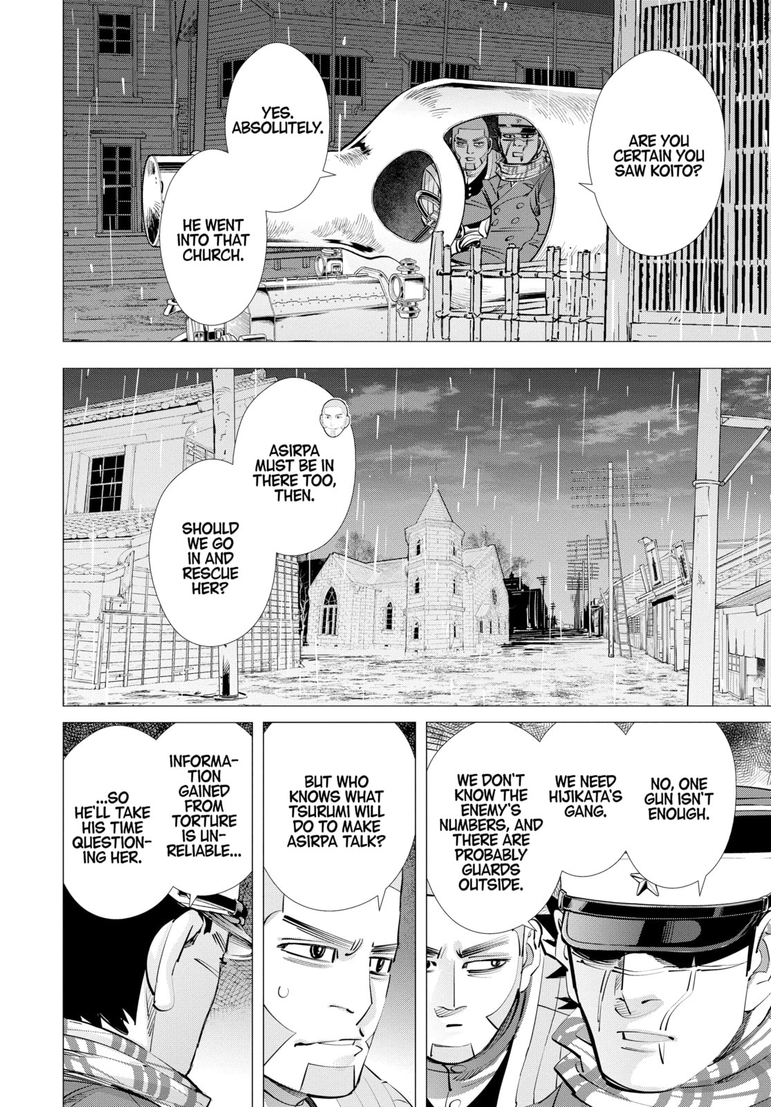 Golden Kamuy chapter 266, page 16