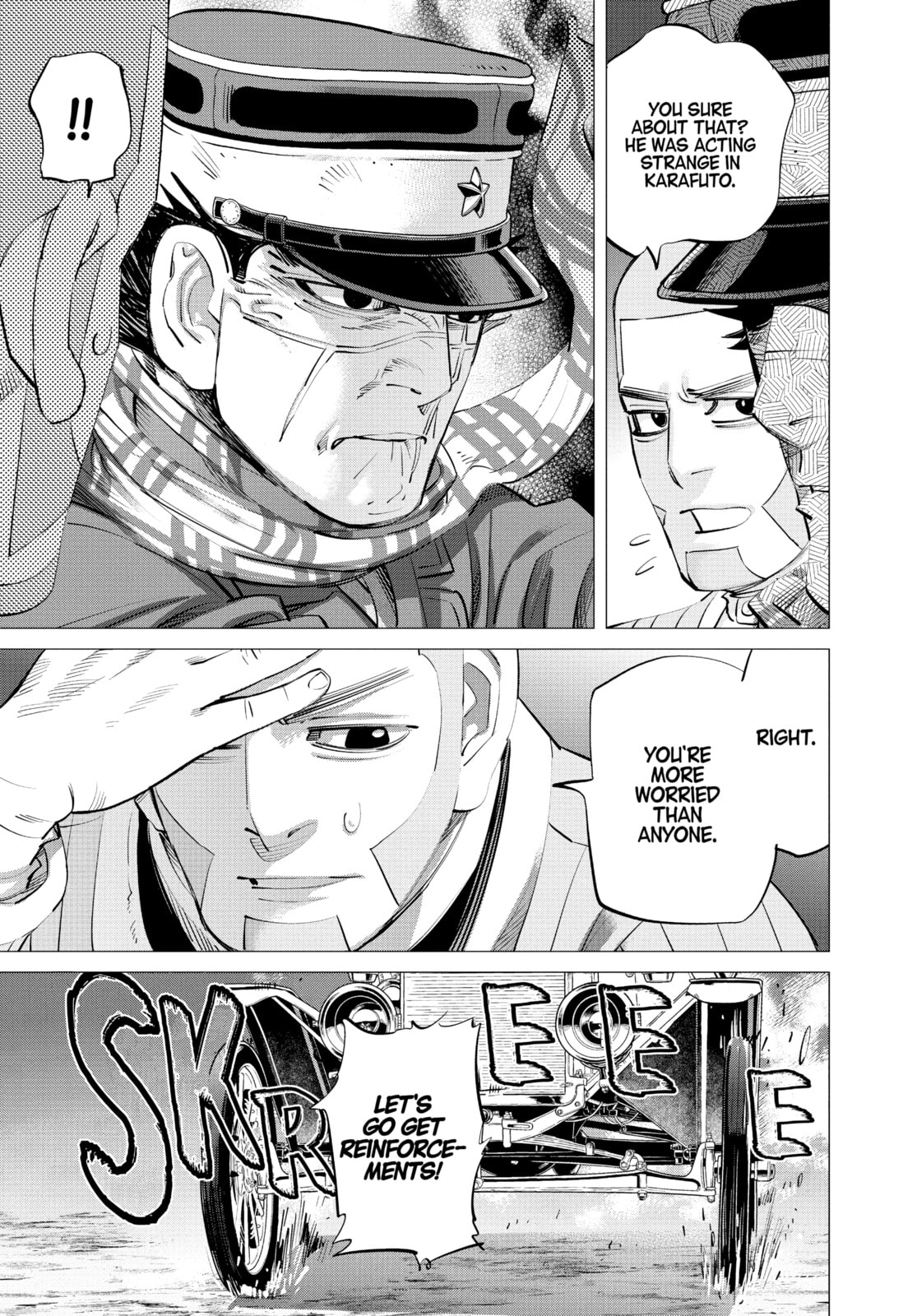 Golden Kamuy chapter 266, page 17