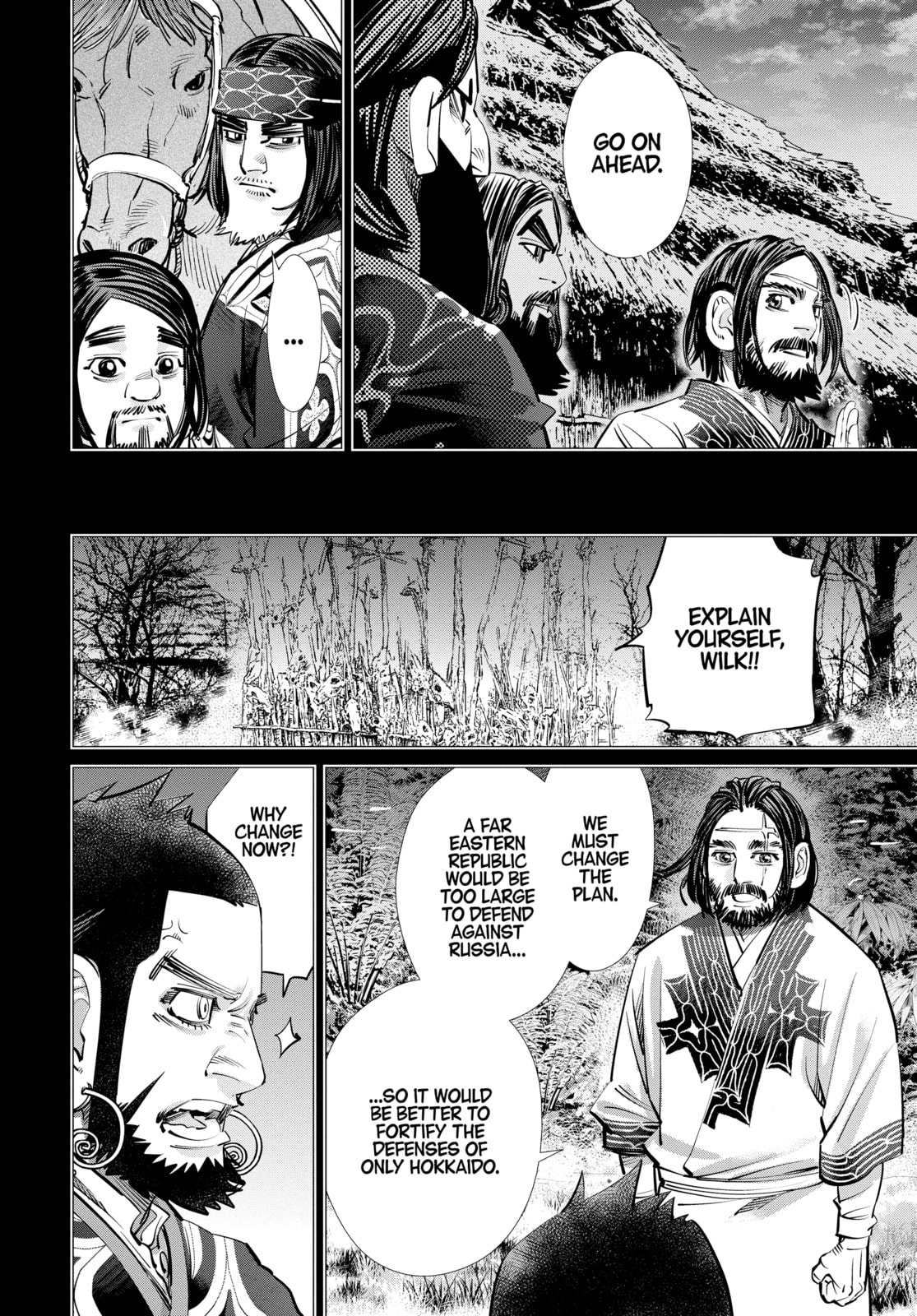 Golden Kamuy chapter 267, page 8