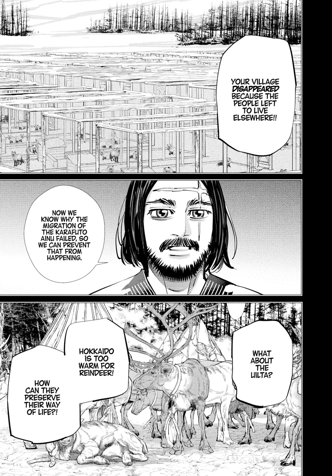 Golden Kamuy chapter 267, page 11