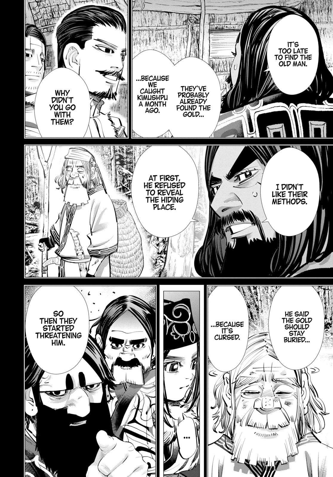 Golden Kamuy chapter 268, page 8