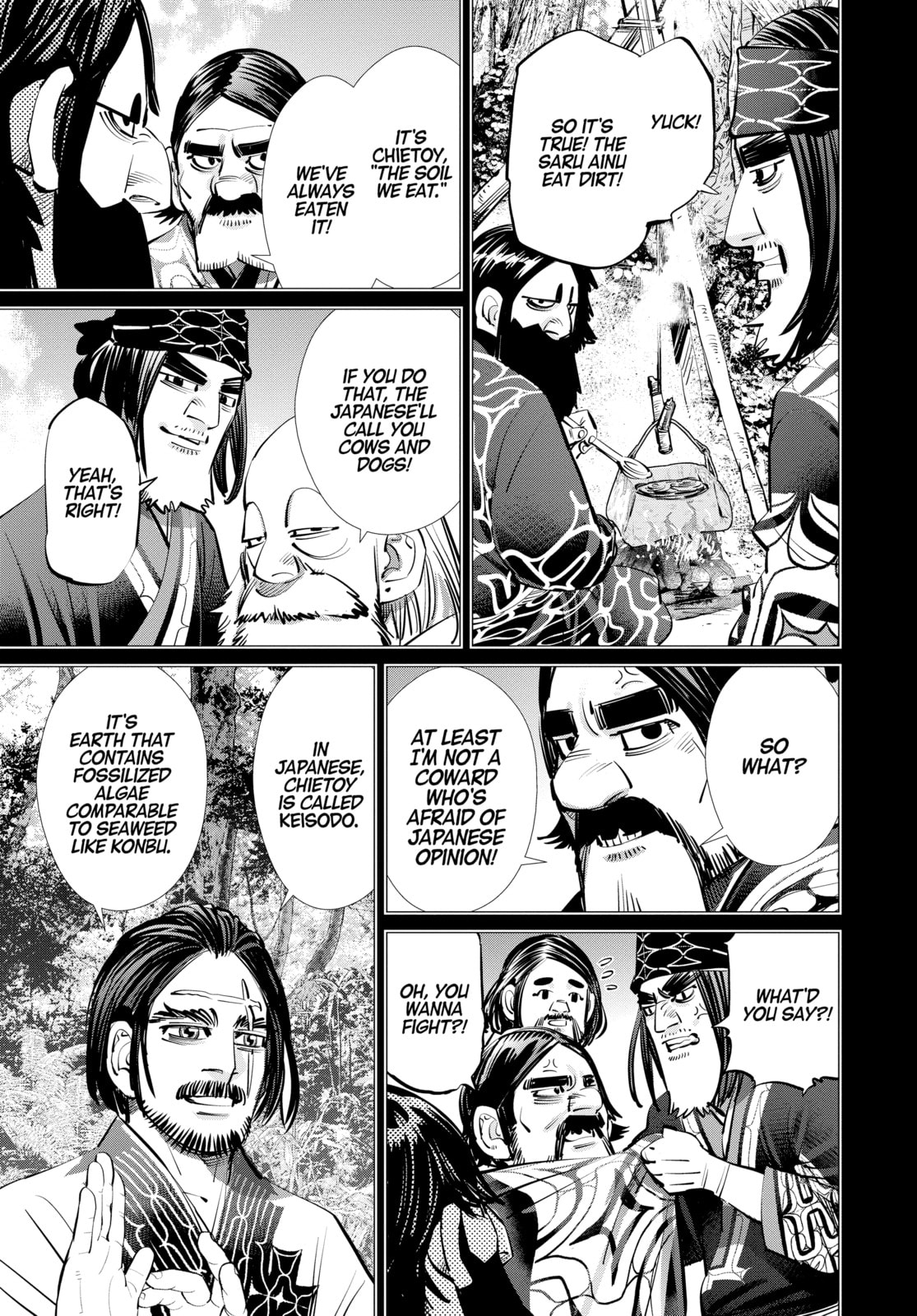 Golden Kamuy chapter 268, page 11