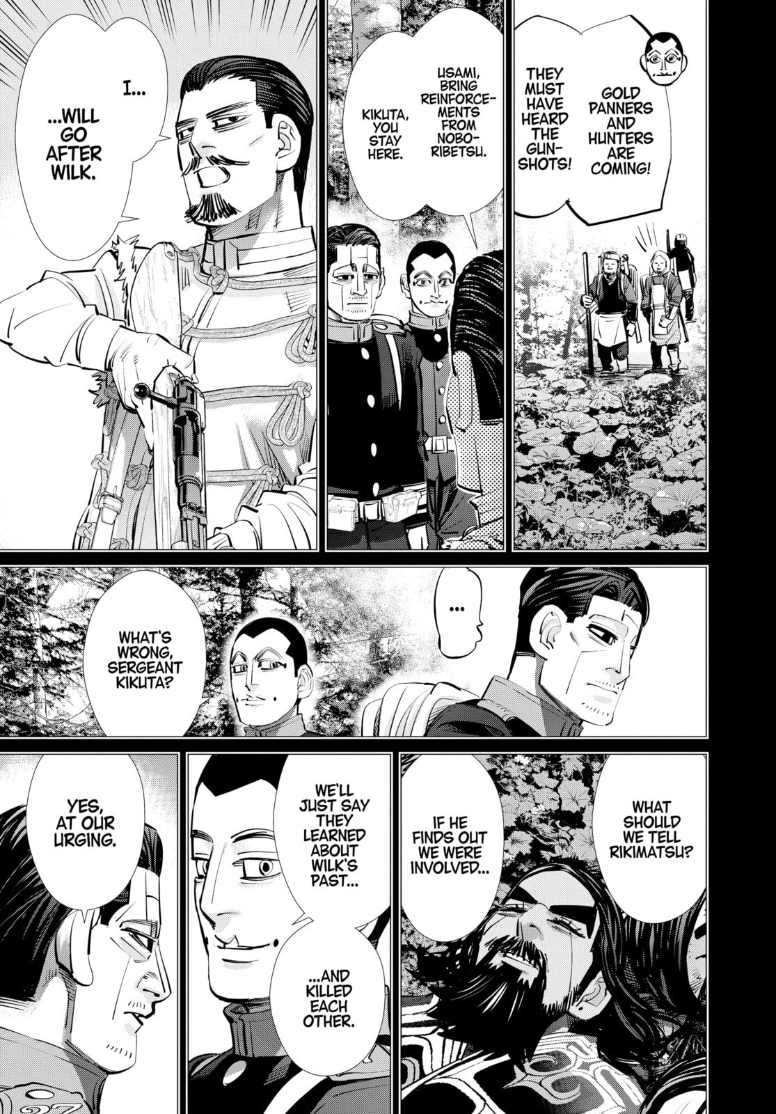 Golden Kamuy chapter 269, page 7