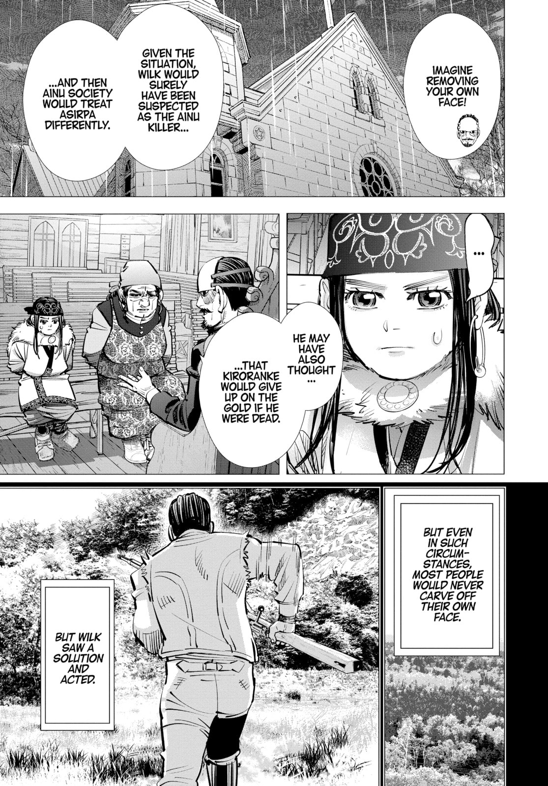 Golden Kamuy chapter 269, page 9