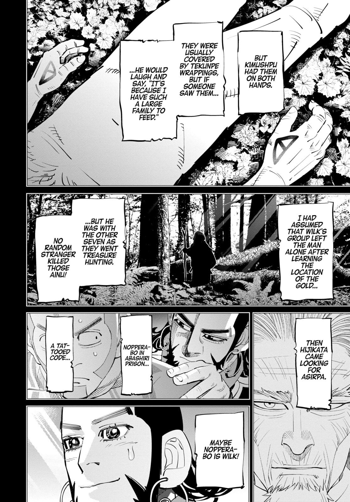 Golden Kamuy chapter 269, page 17