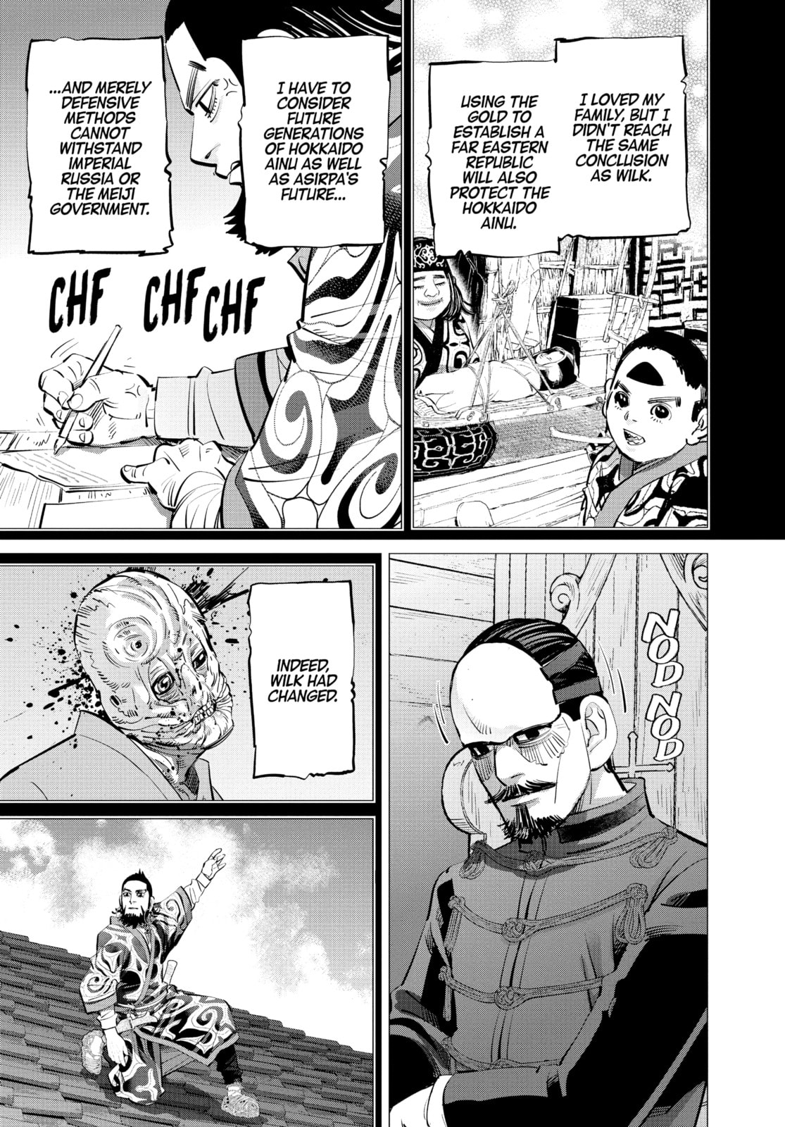 Golden Kamuy chapter 269, page 18