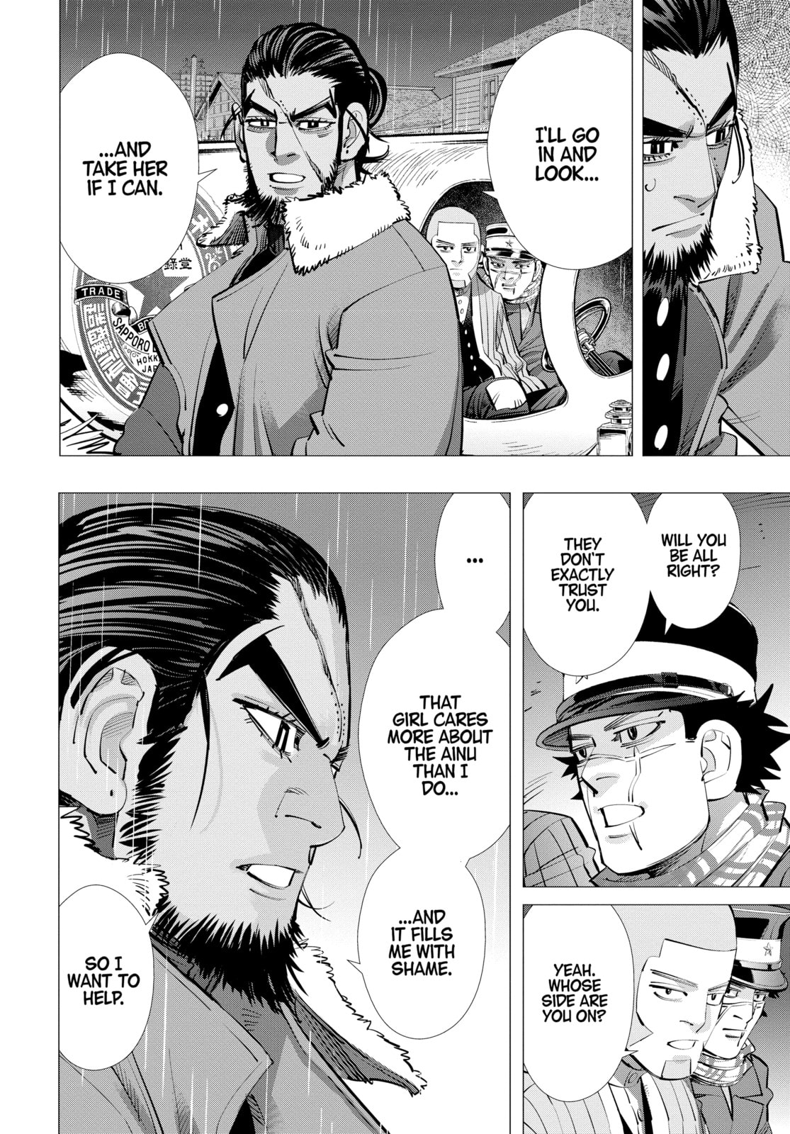 Golden Kamuy chapter 270, page 2