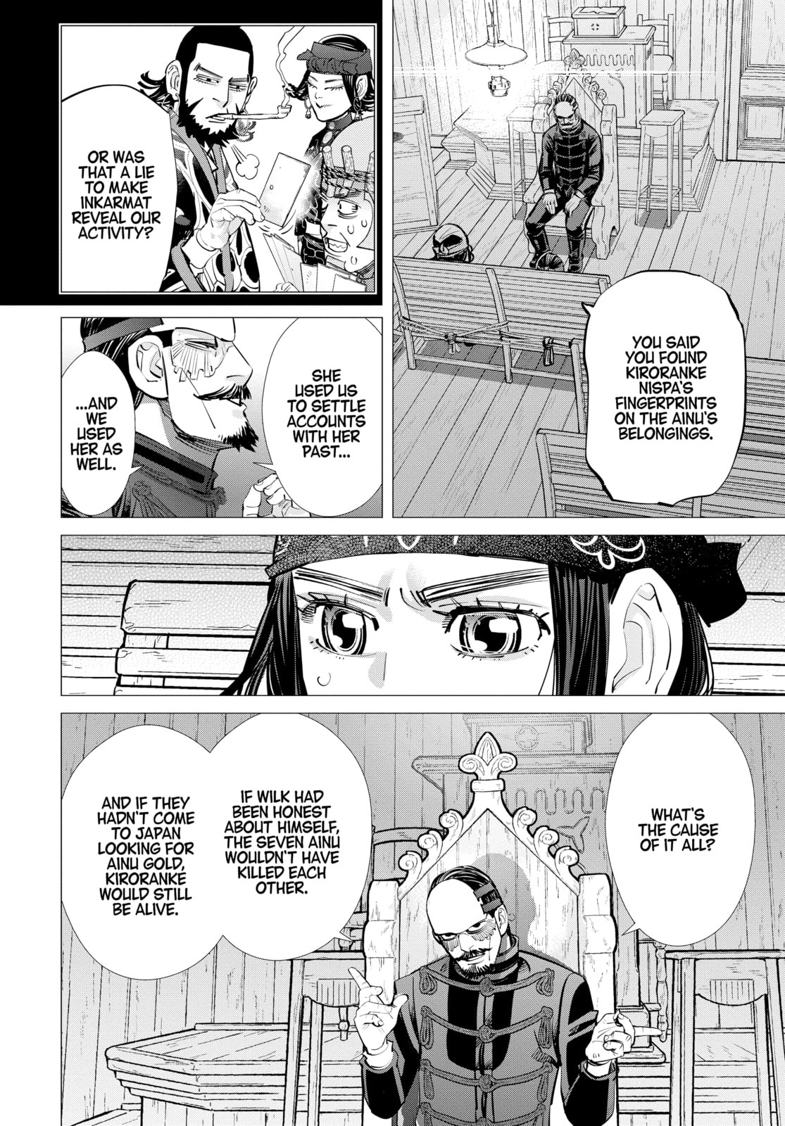 Golden Kamuy chapter 270, page 4