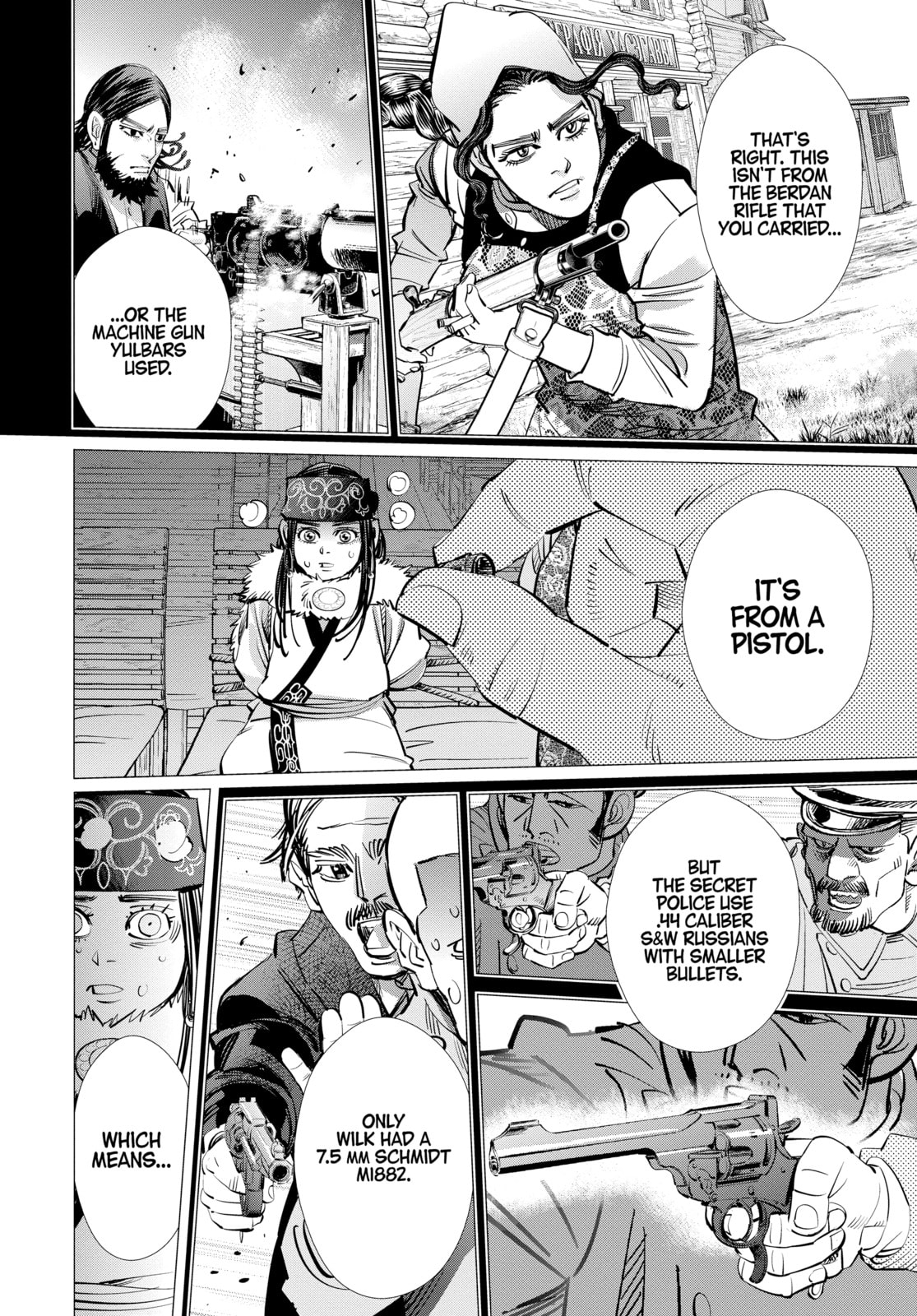 Golden Kamuy chapter 270, page 8