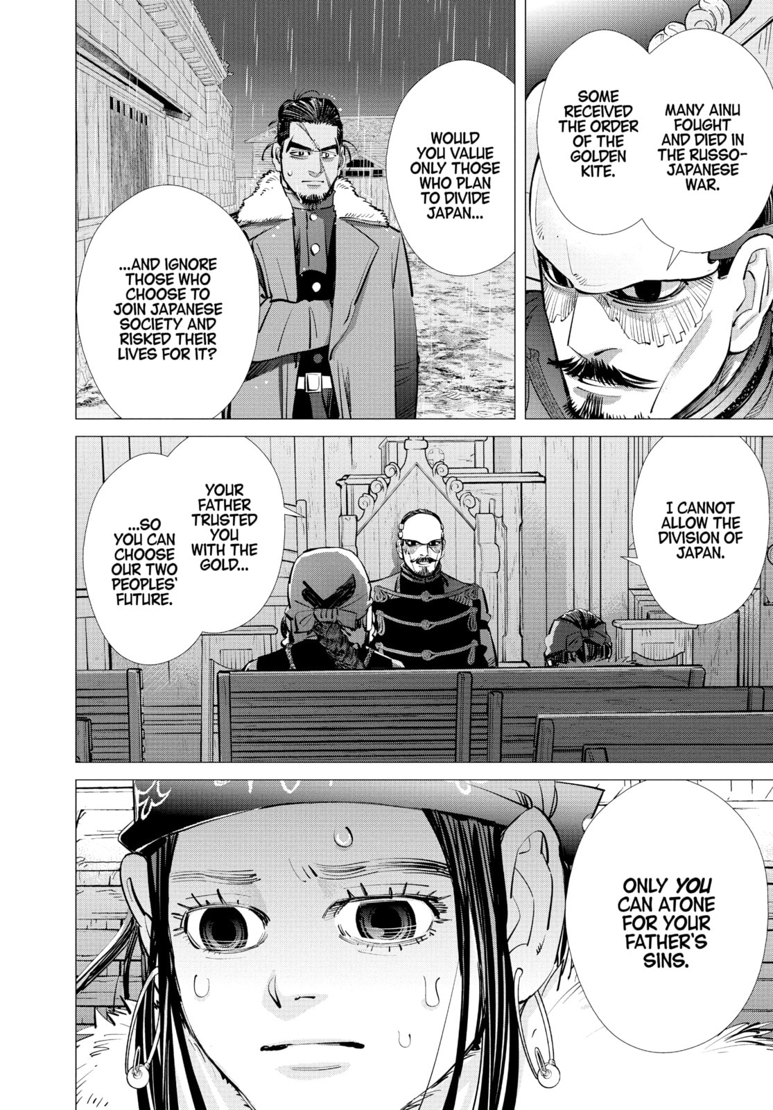 Golden Kamuy chapter 270, page 17