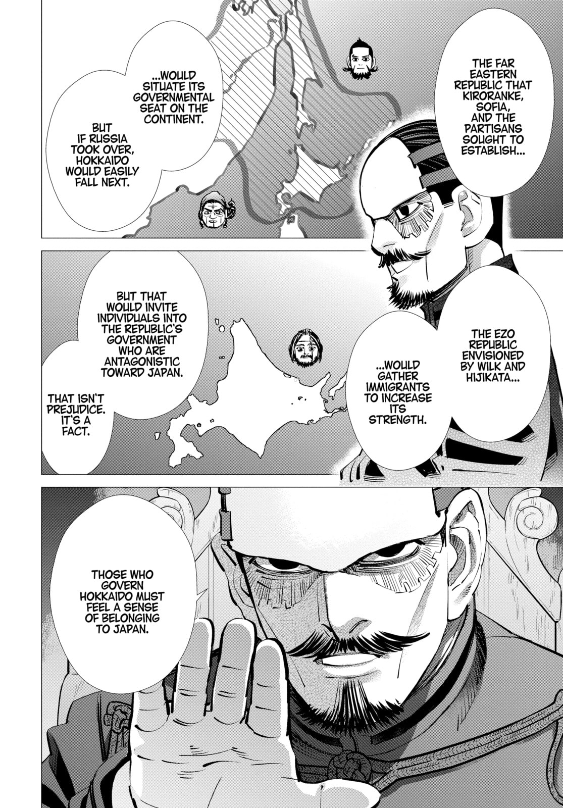 Golden Kamuy chapter 271, page 4