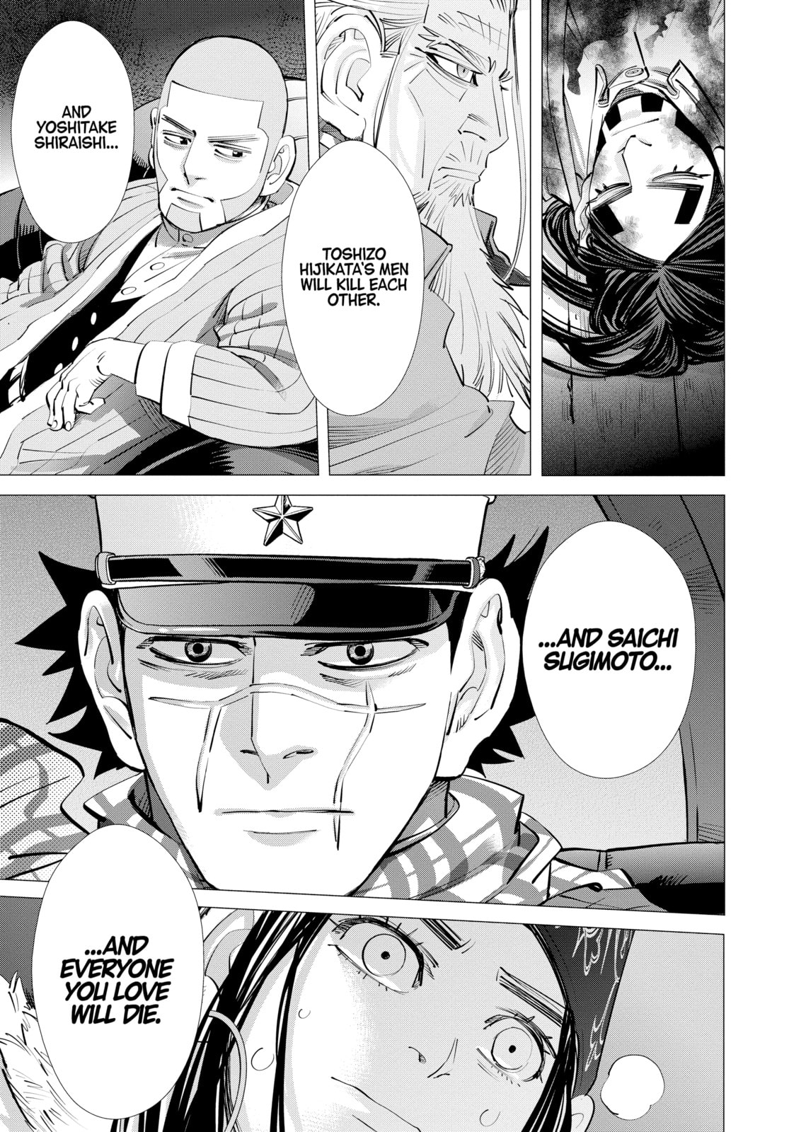 Golden Kamuy chapter 271, page 12