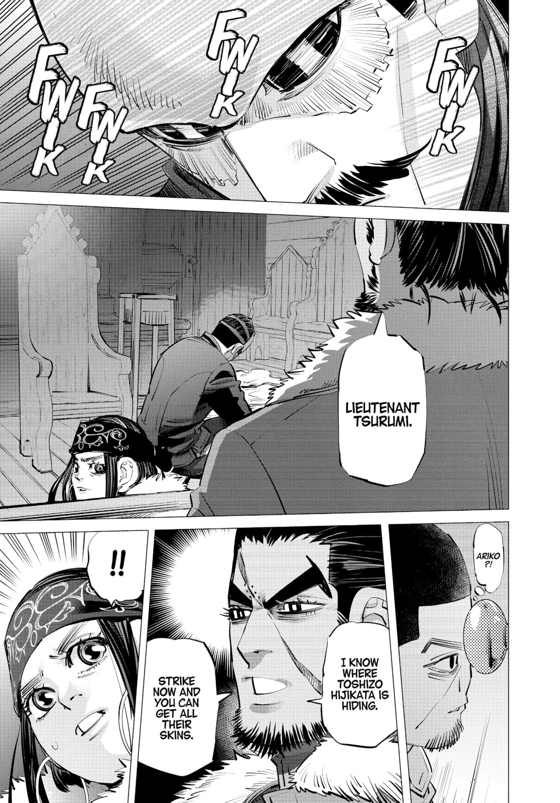 Golden Kamuy chapter 272, page 11
