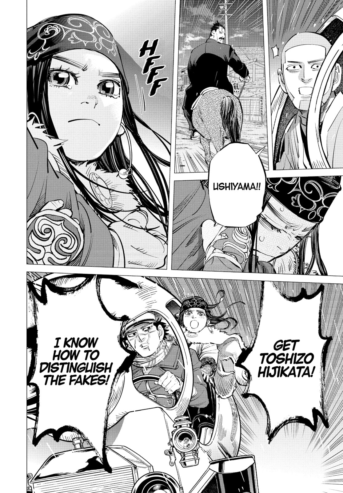 Golden Kamuy chapter 273, page 8