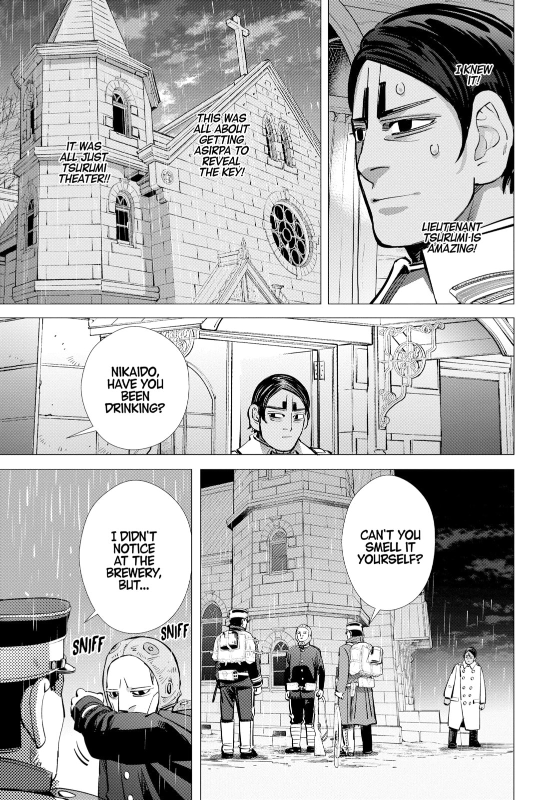 Golden Kamuy chapter 273, page 15