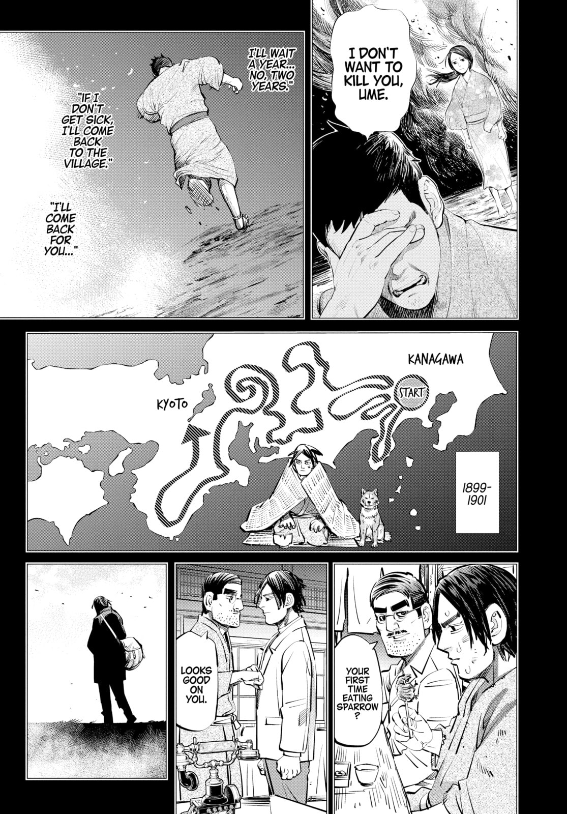 Golden Kamuy chapter 275, page 3