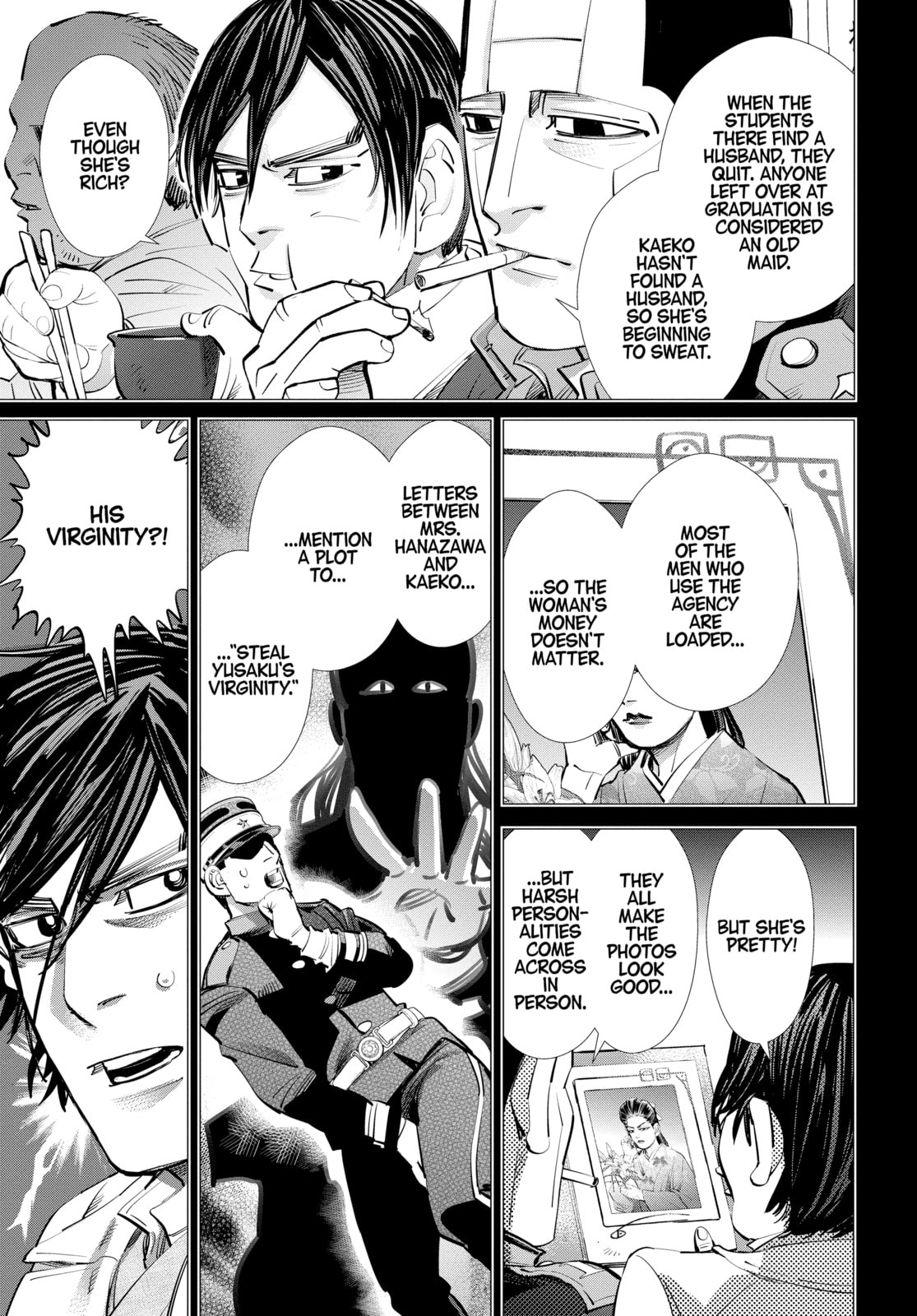 Golden Kamuy chapter 275, page 14