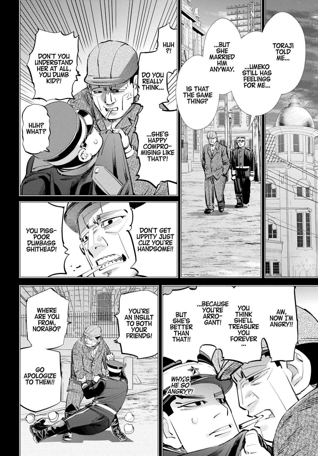 Golden Kamuy chapter 276, page 8