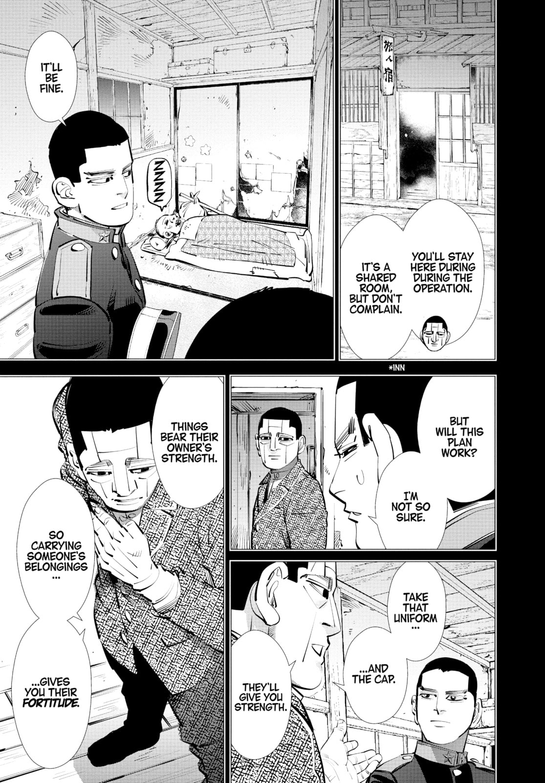 Golden Kamuy chapter 276, page 13