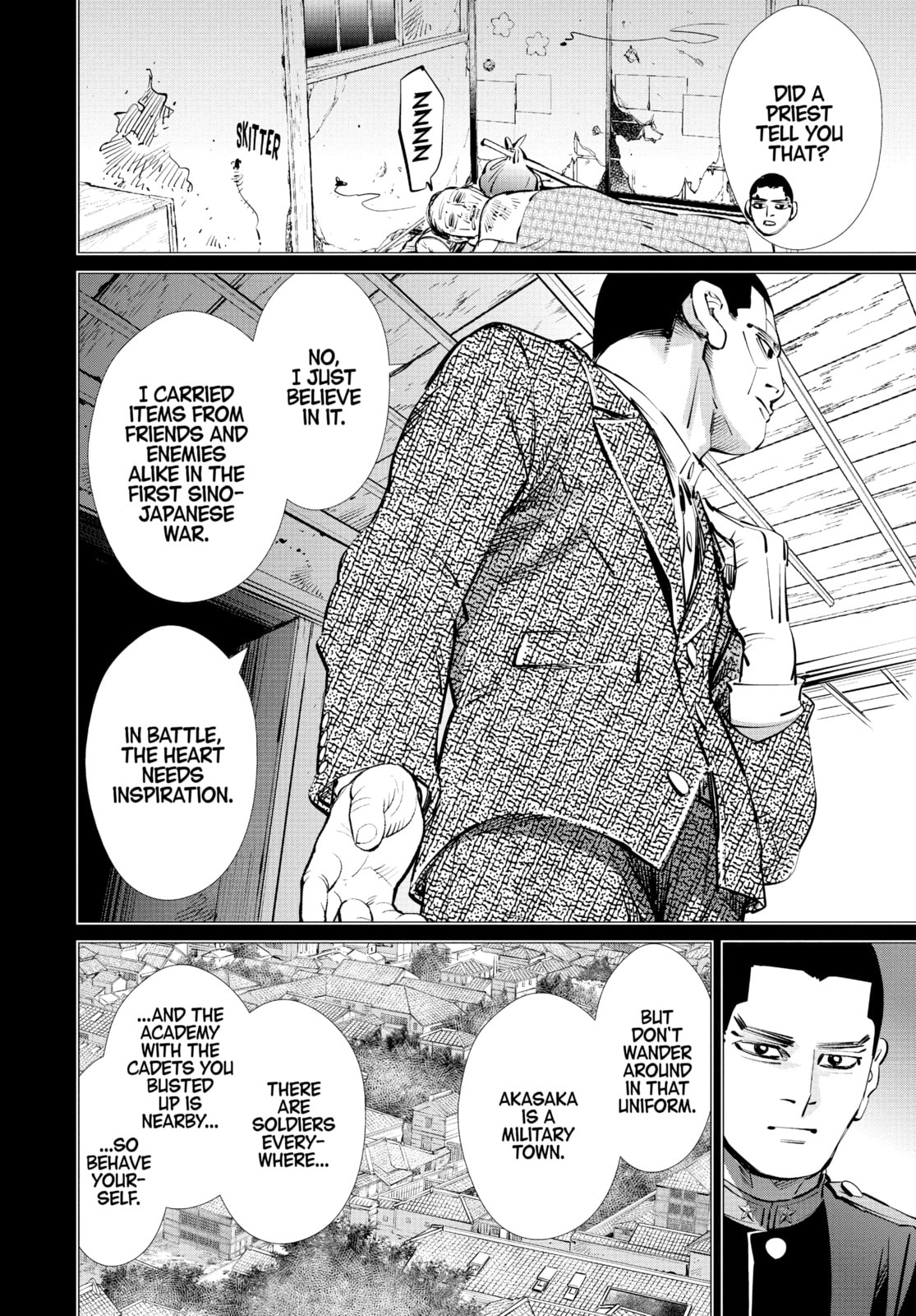 Golden Kamuy chapter 276, page 14