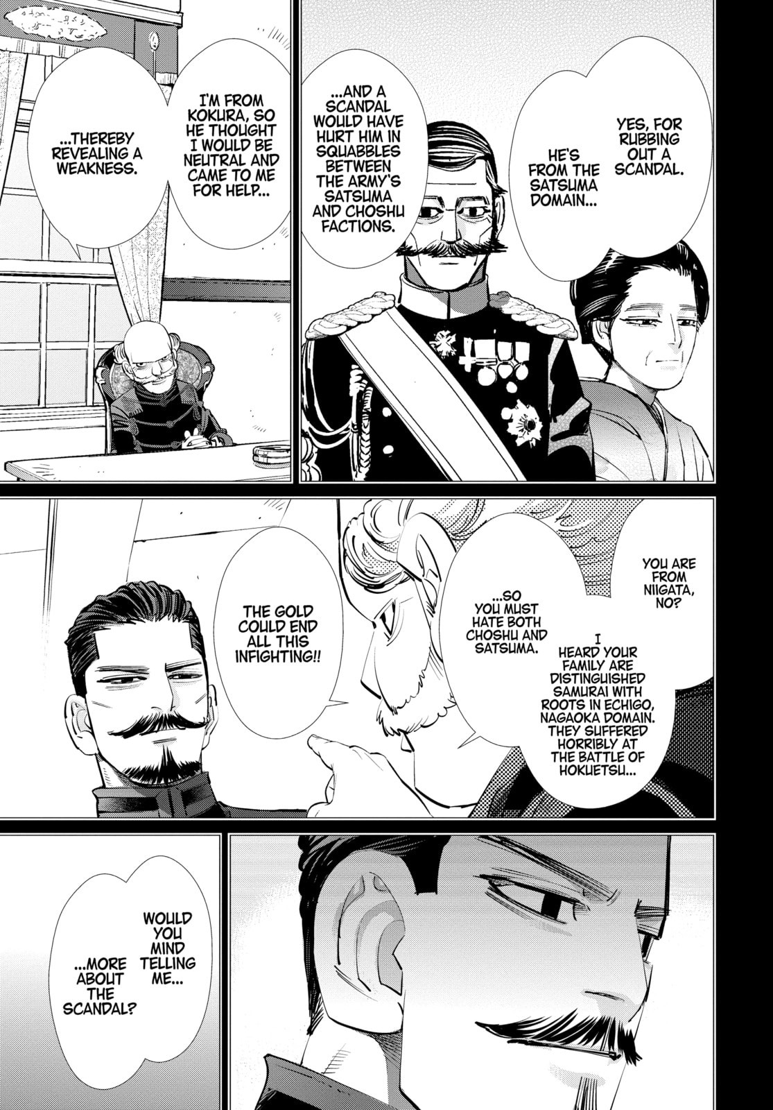 Golden Kamuy chapter 277, page 3