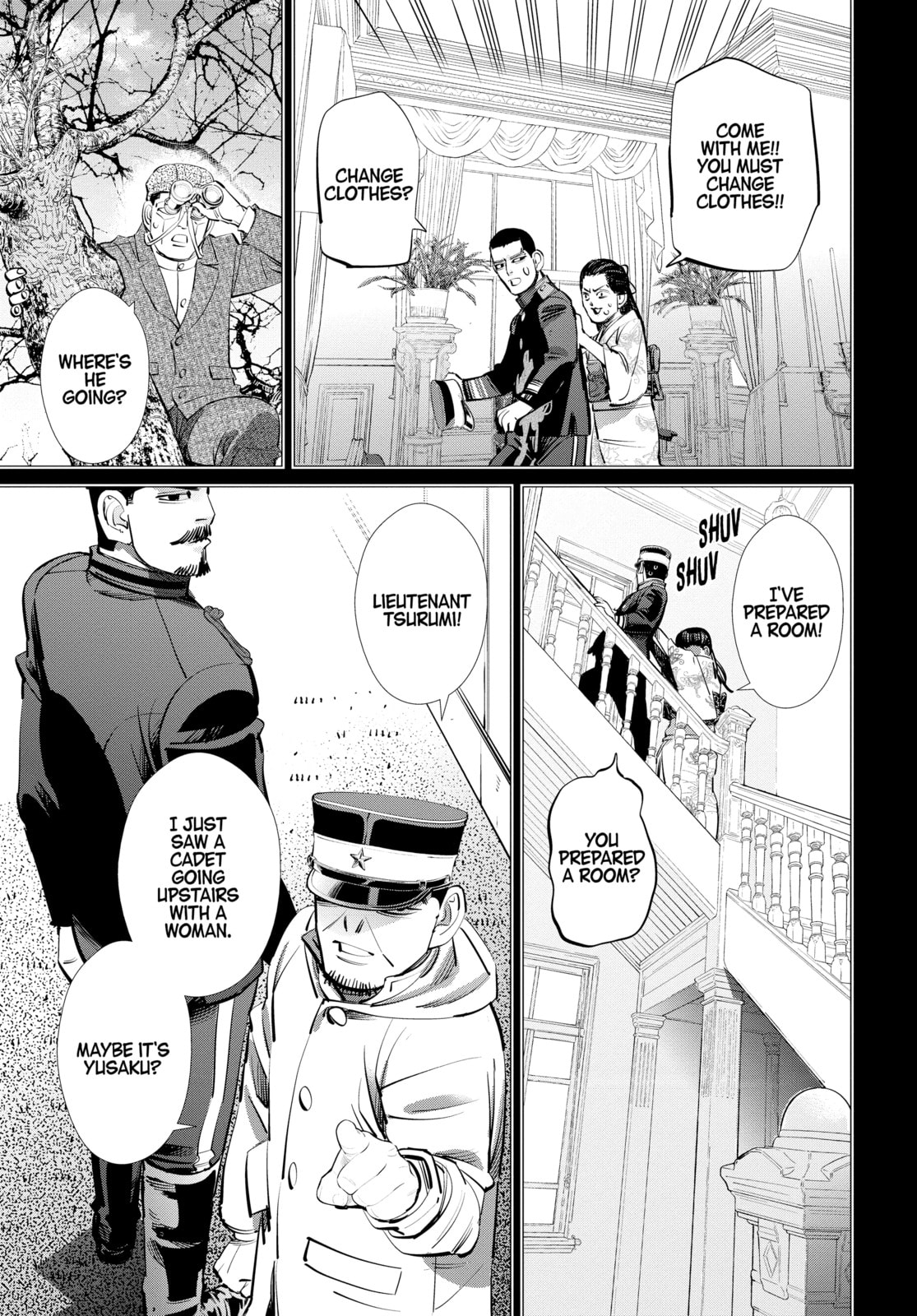 Golden Kamuy chapter 277, page 9