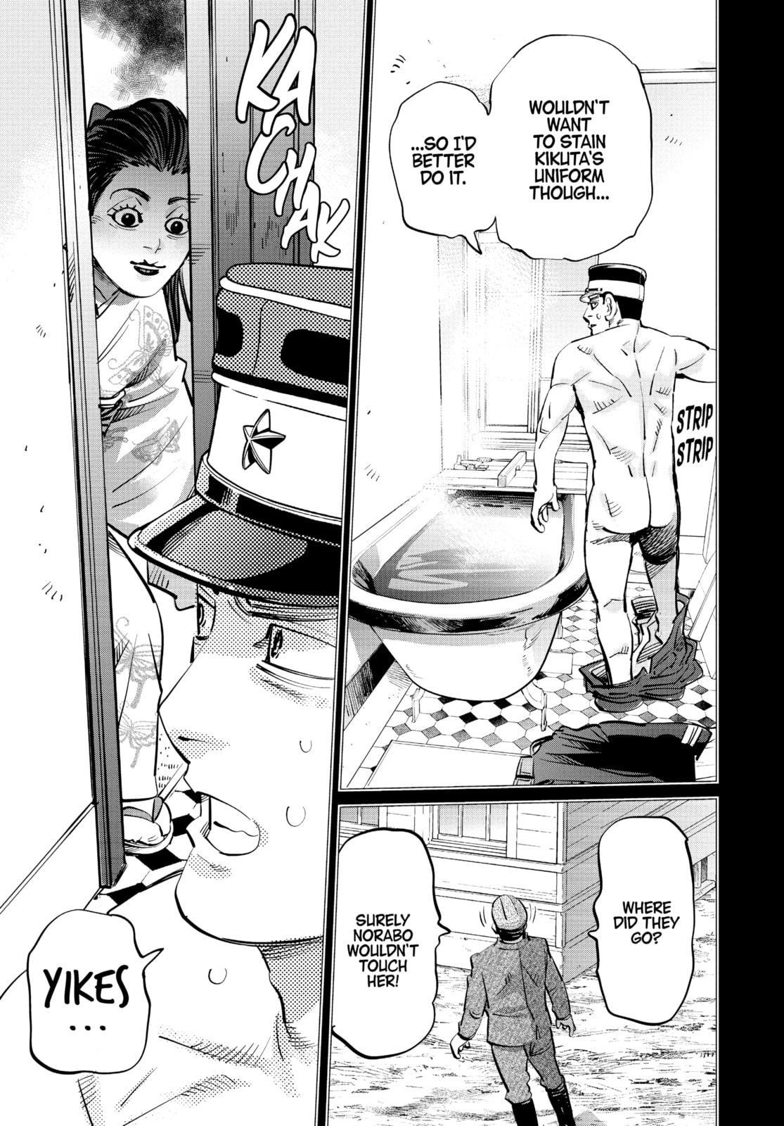 Golden Kamuy chapter 277, page 11