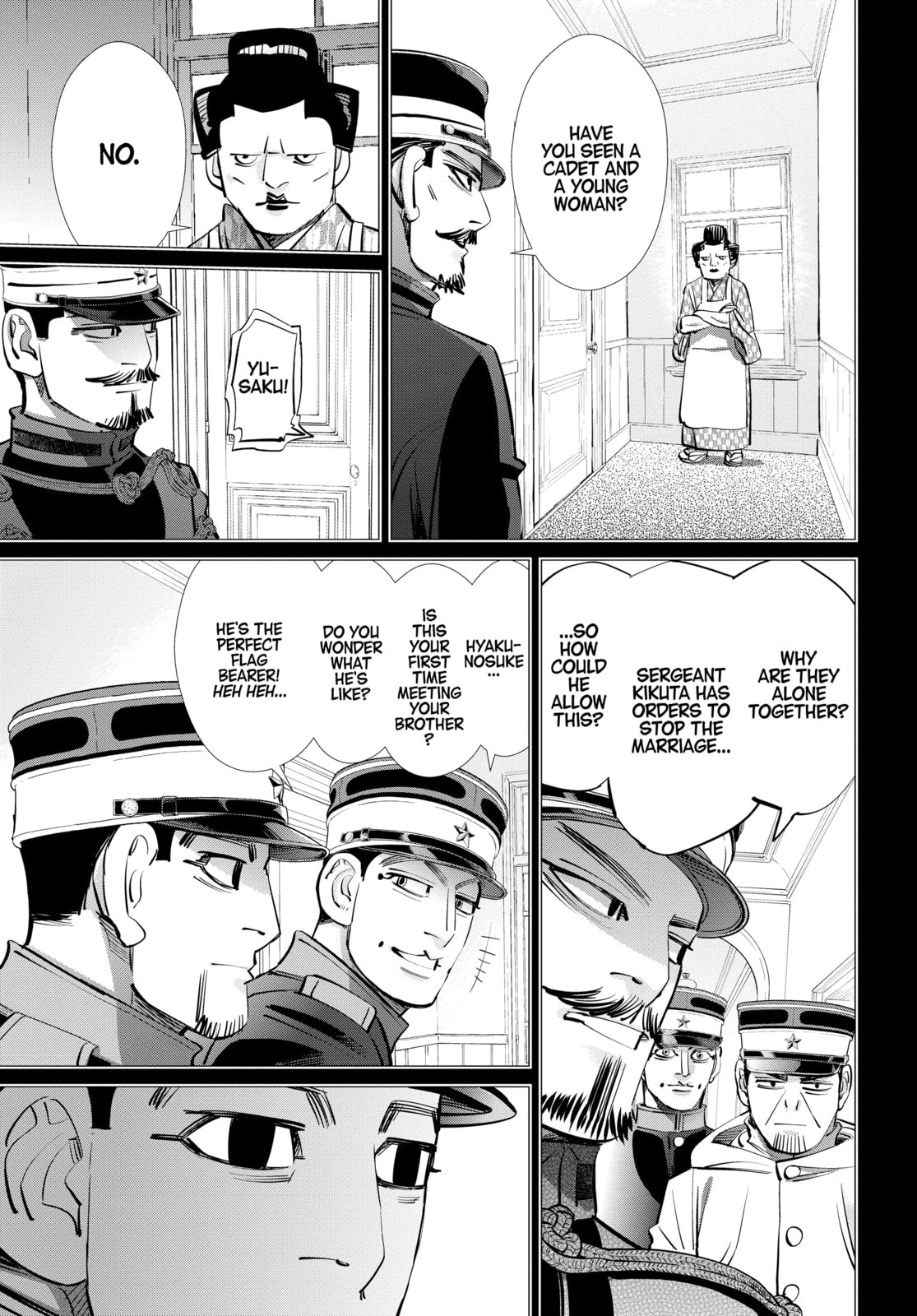 Golden Kamuy chapter 277, page 13