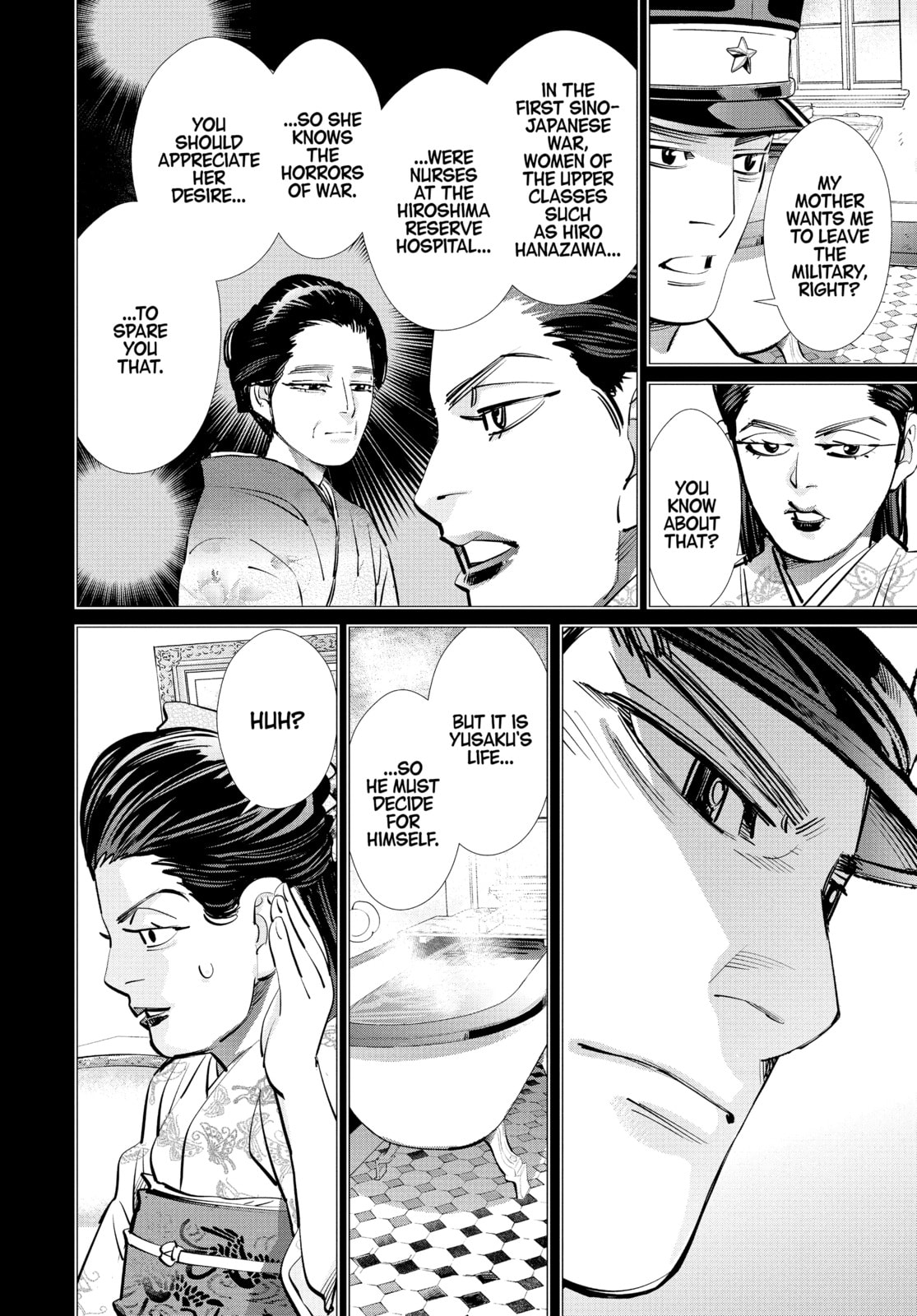 Golden Kamuy chapter 277, page 14