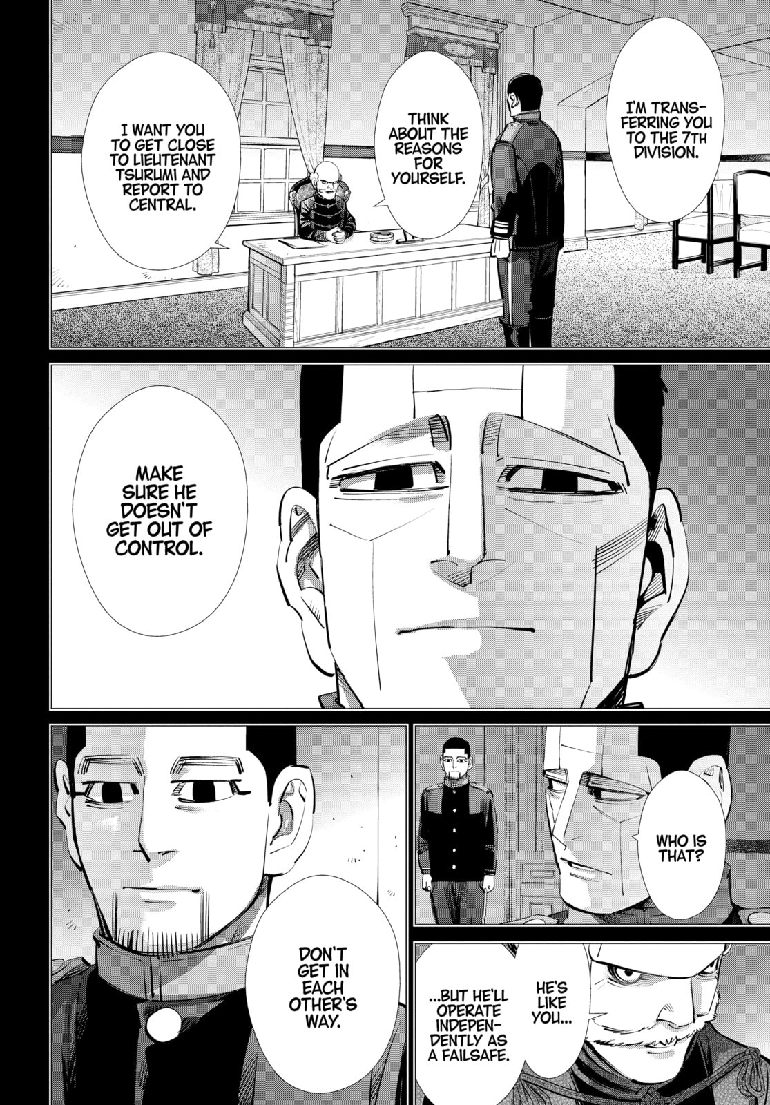 Golden Kamuy chapter 279, page 7