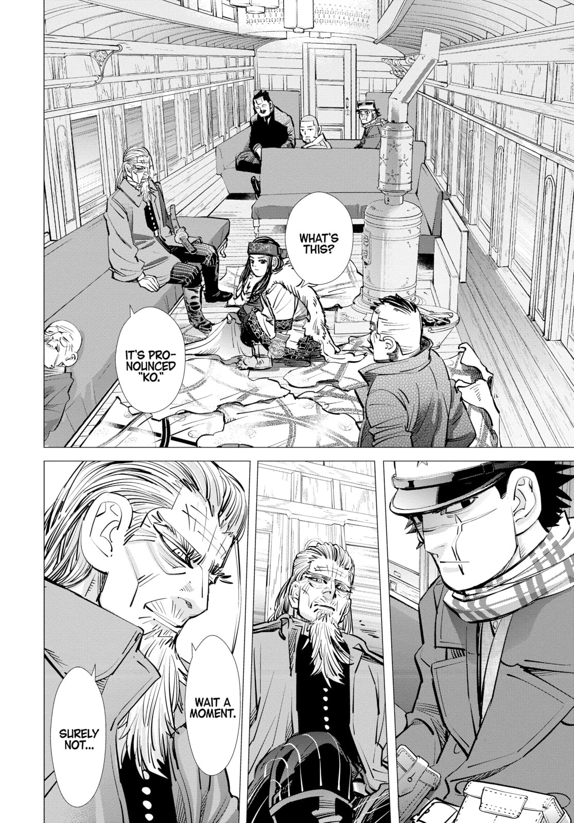 Golden Kamuy chapter 279, page 12