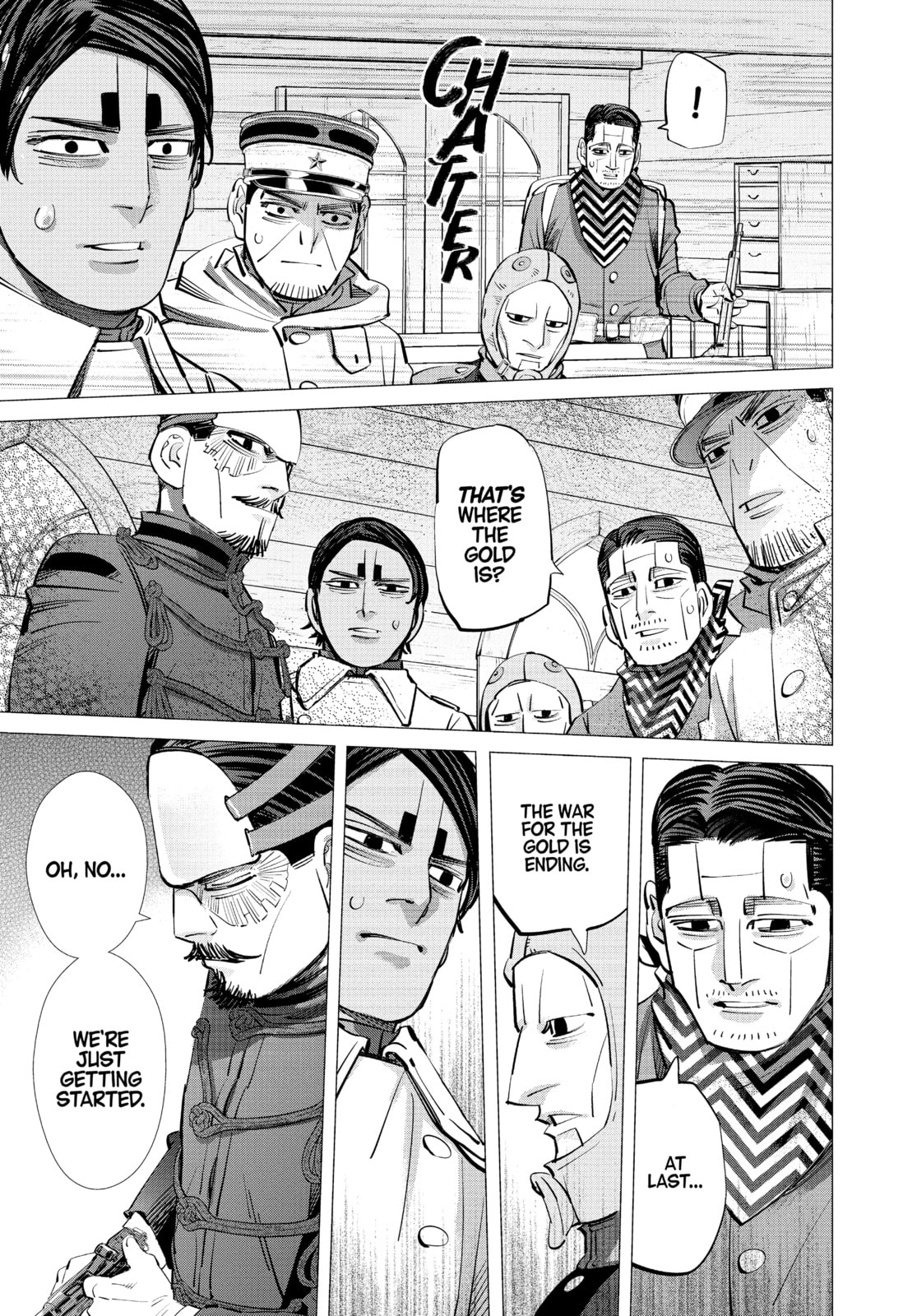 Golden Kamuy chapter 279, page 15
