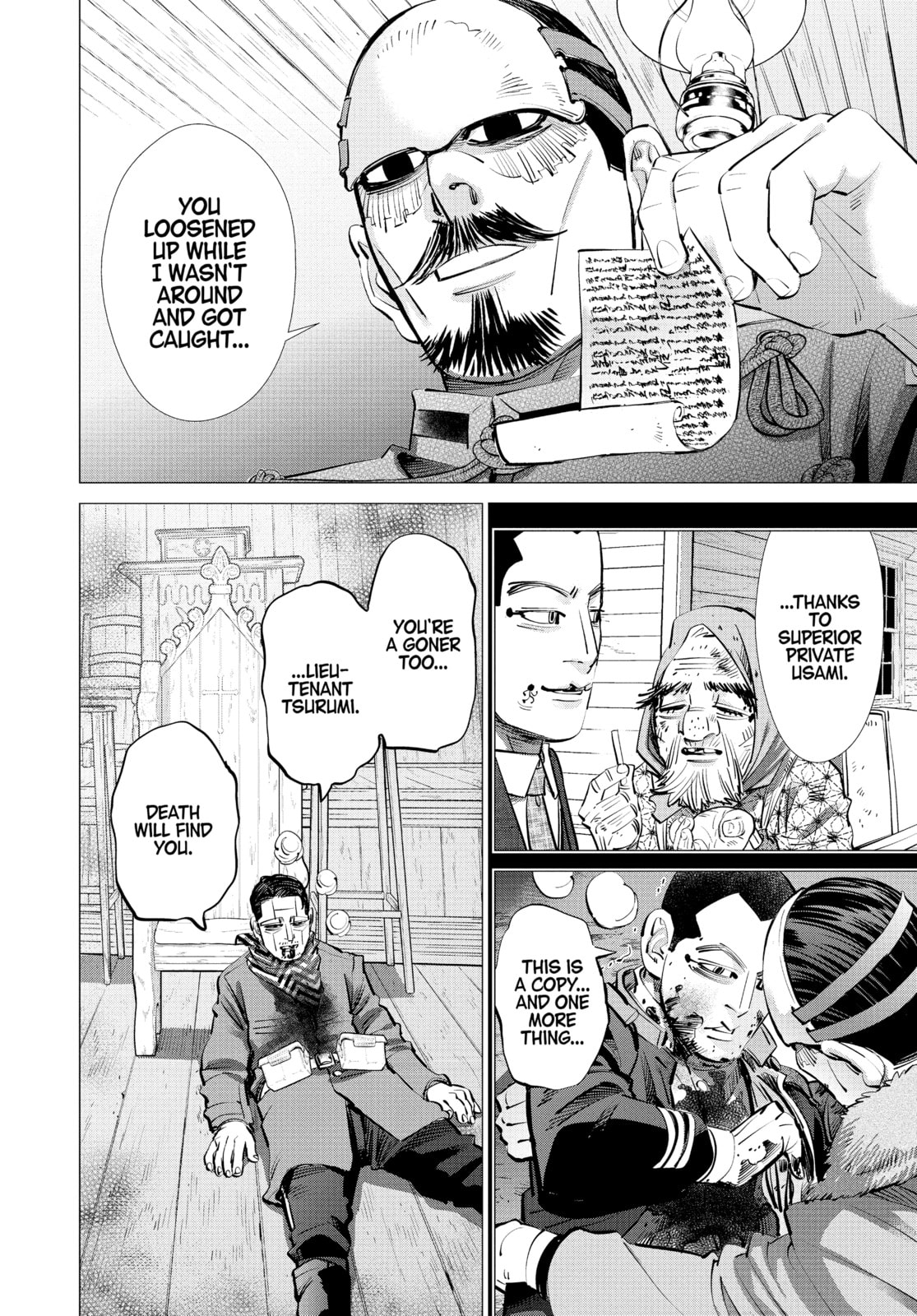 Golden Kamuy chapter 280, page 4
