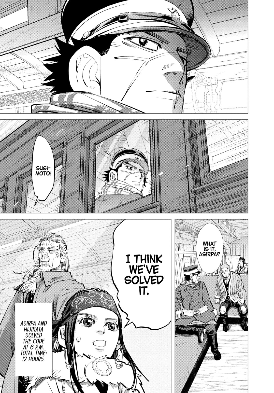 Golden Kamuy chapter 280, page 9