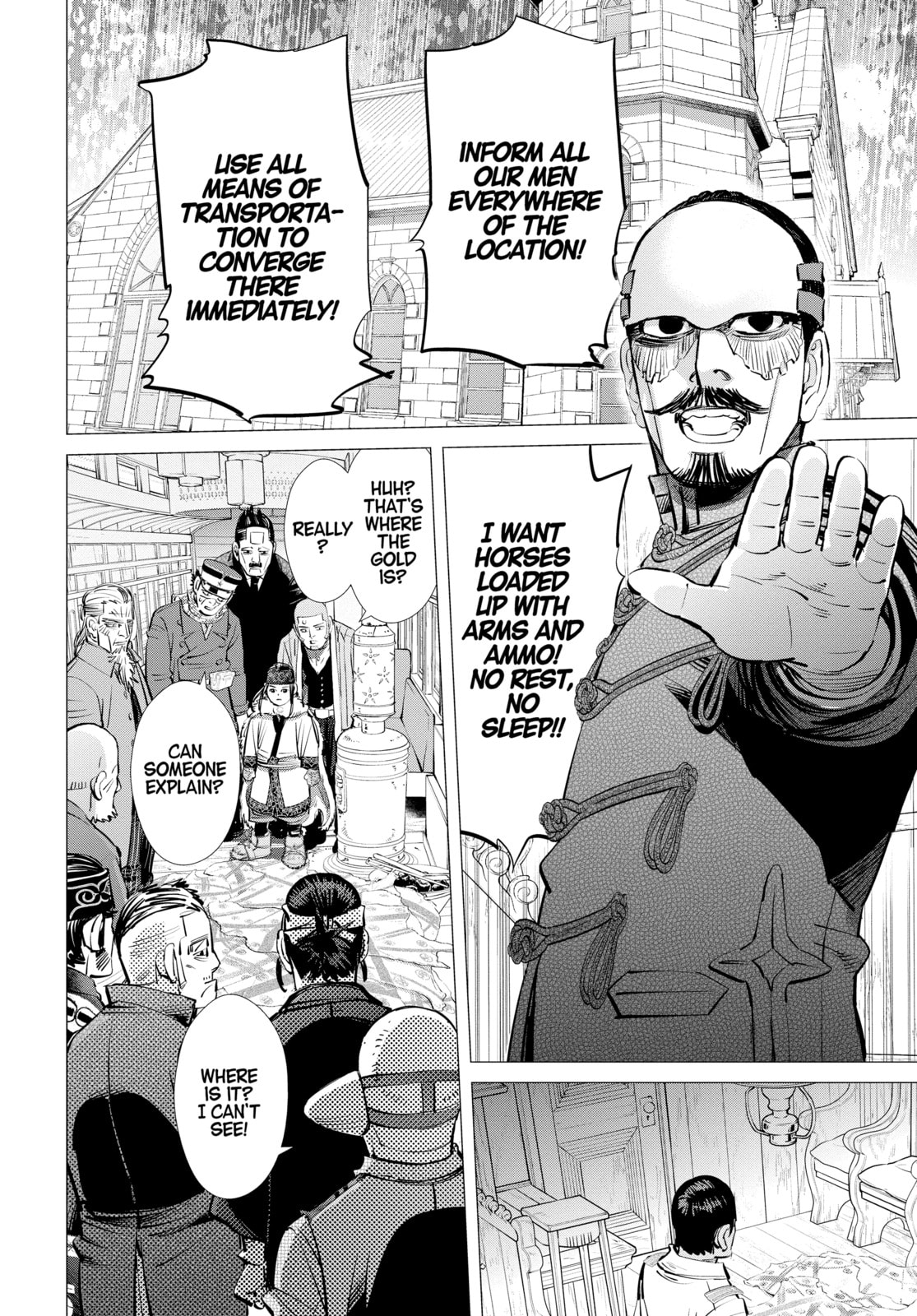 Golden Kamuy chapter 280, page 10