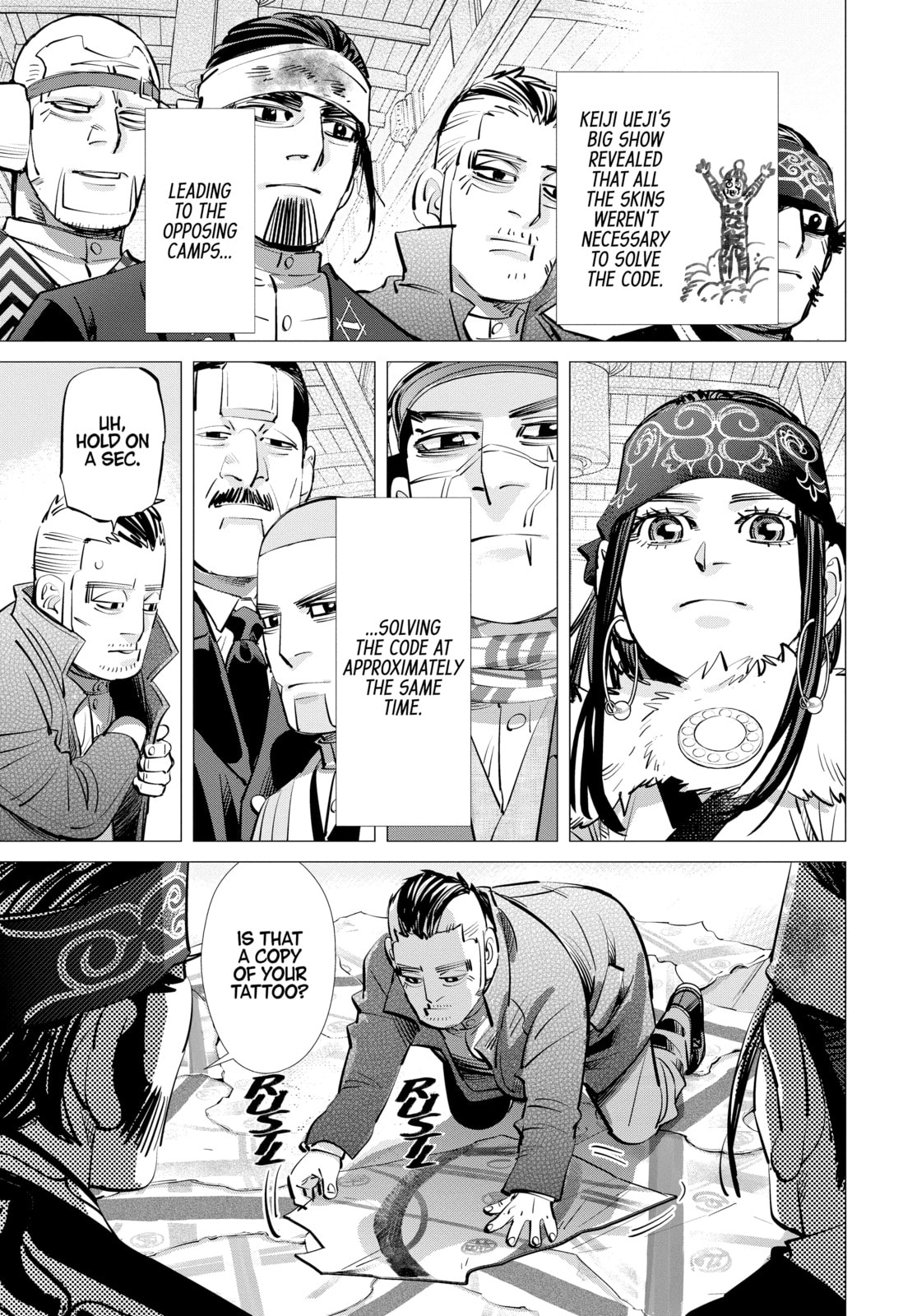 Golden Kamuy chapter 280, page 15