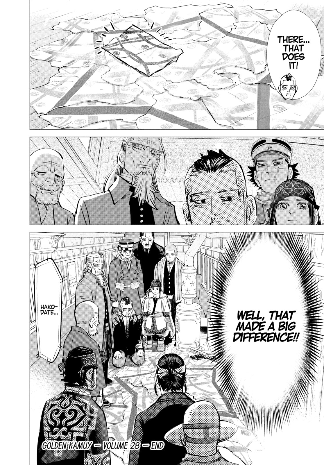 Golden Kamuy chapter 280, page 16