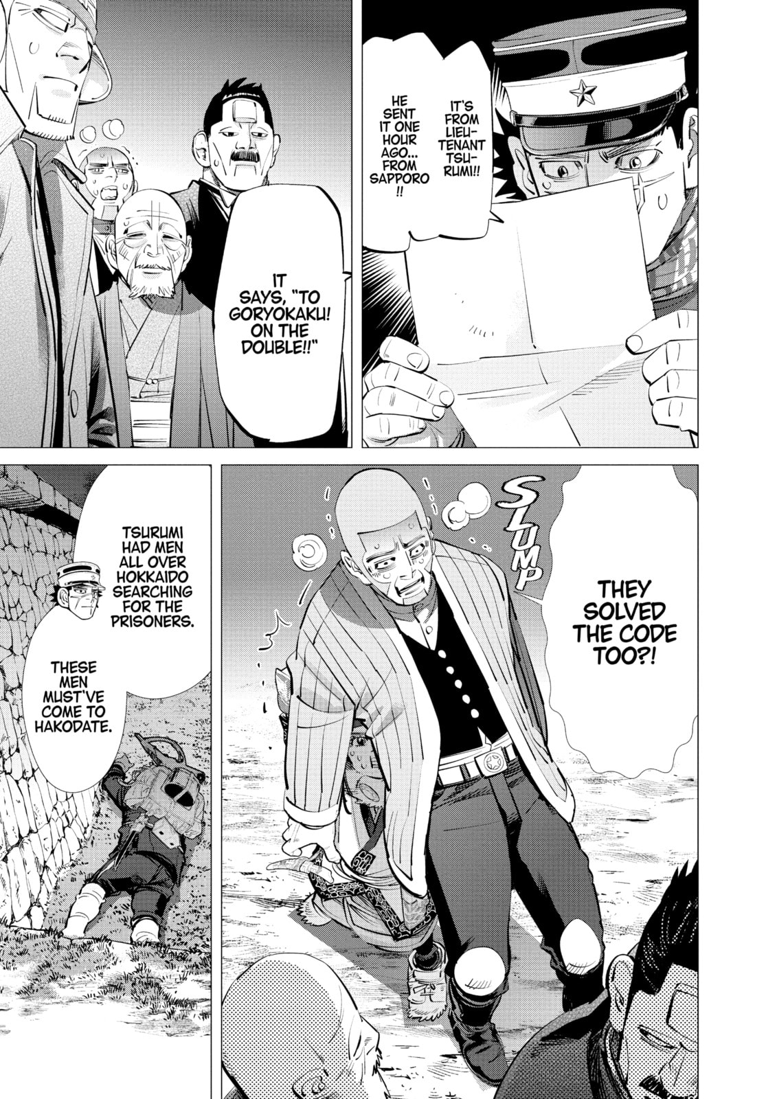 Golden Kamuy chapter 282, page 7