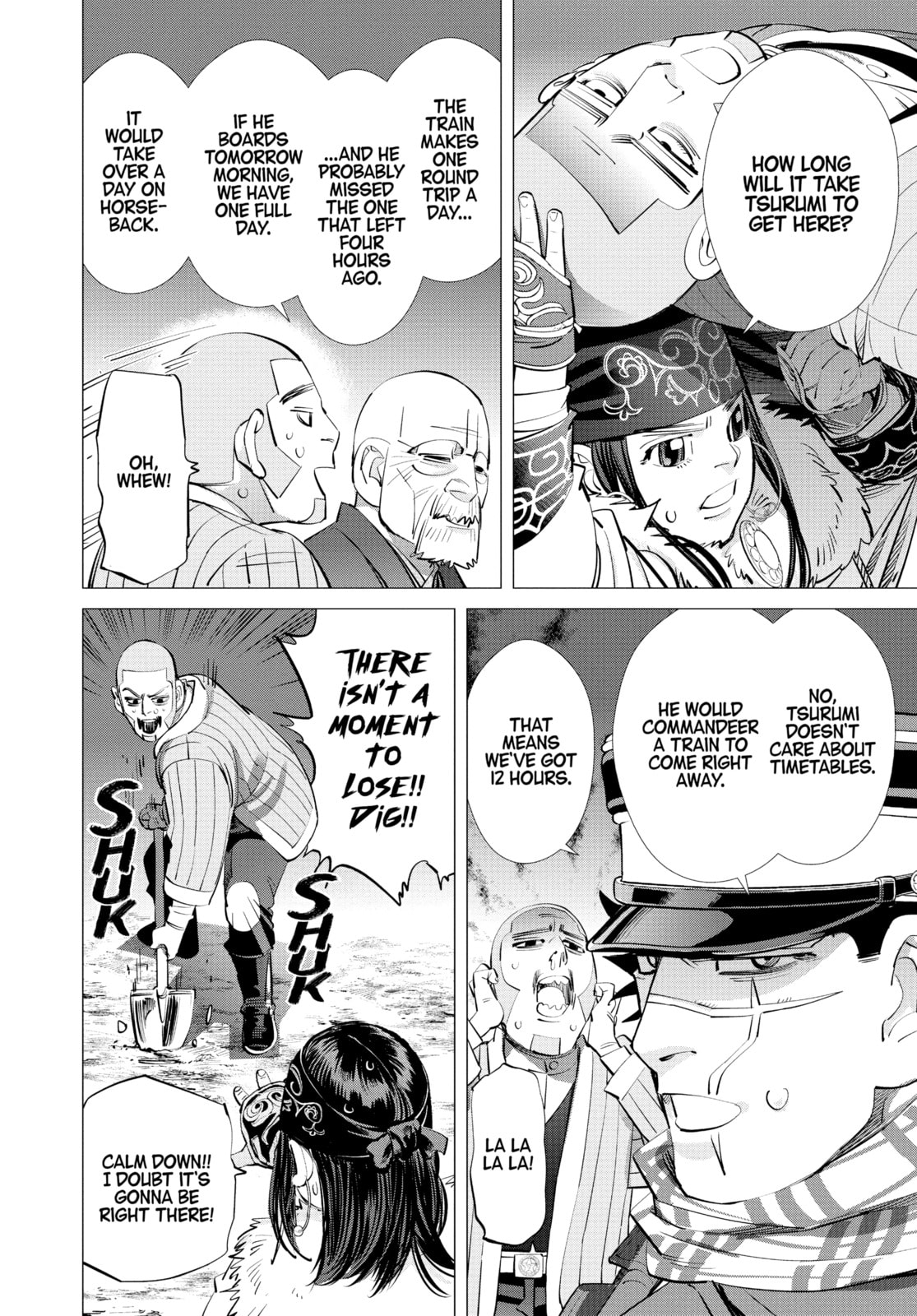 Golden Kamuy chapter 282, page 8