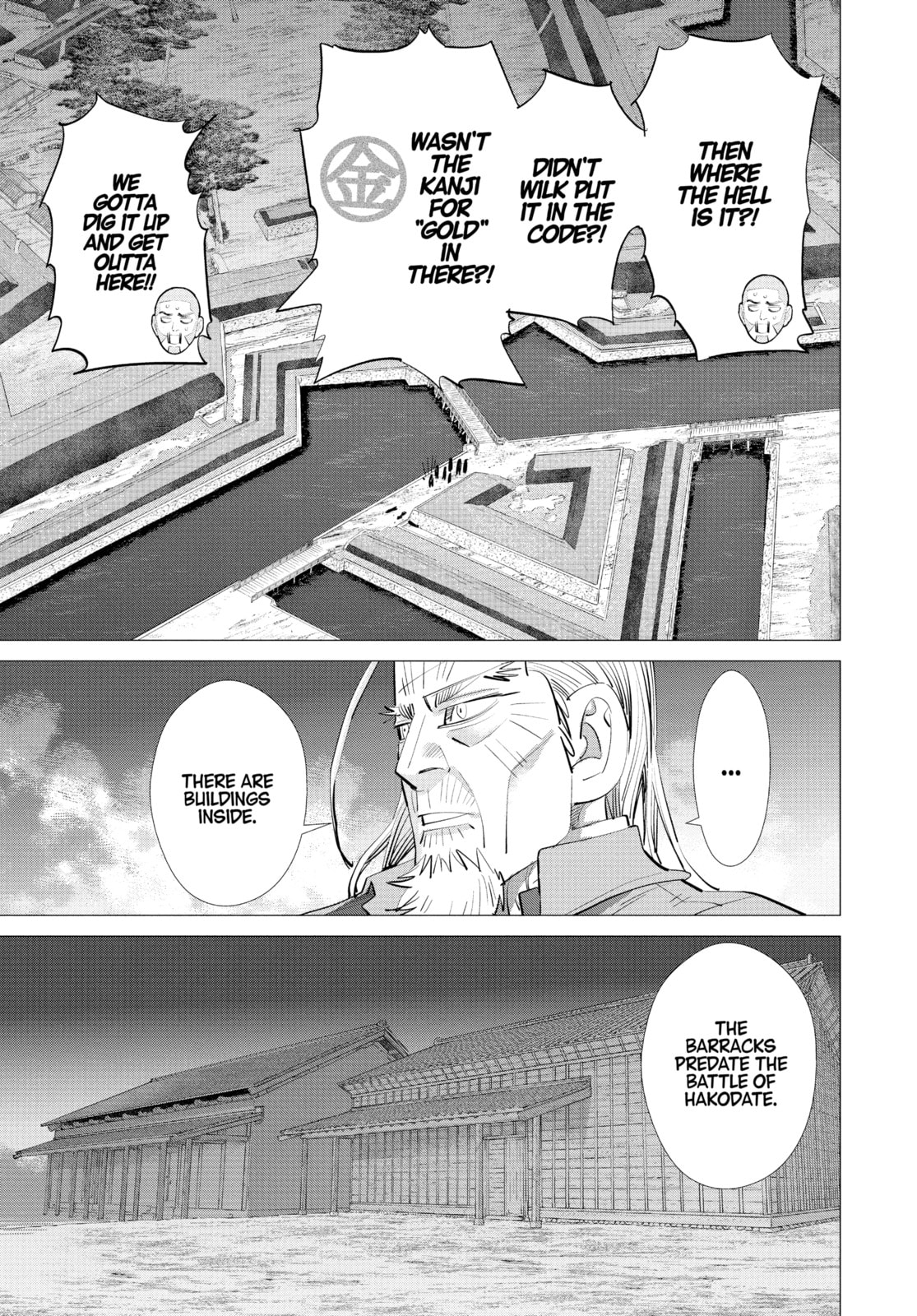 Golden Kamuy chapter 282, page 9